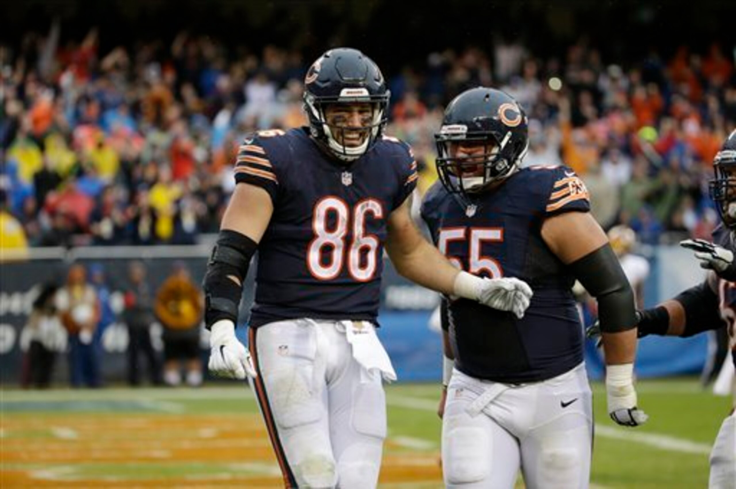 Zach Miller continues to produce as the new starter.