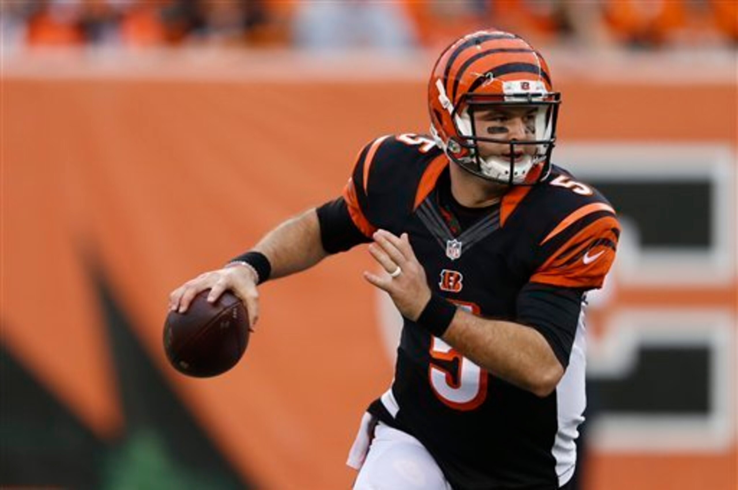 Cincinnati can rally around AJ McCarron. Cincinnati can rally around AJ McCarron.