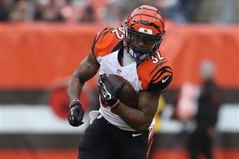 Jeremy Hill  disappeared against Pittsburgh.