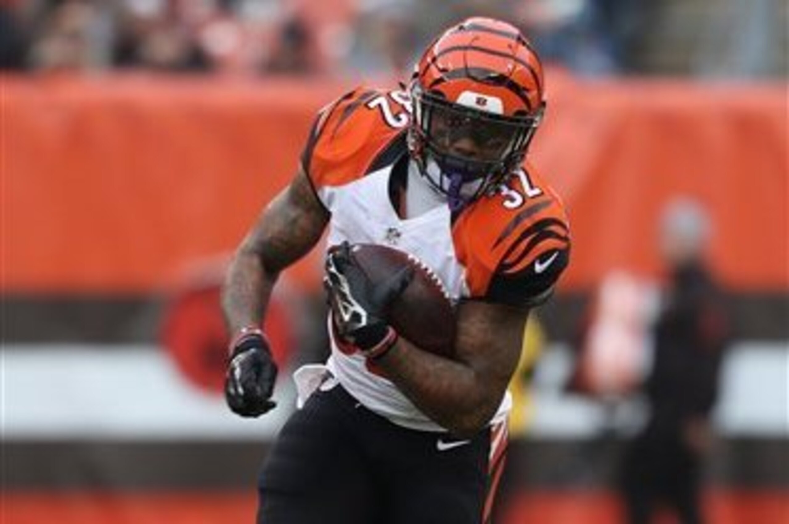 Jeremy Hill  disappeared against Pittsburgh.