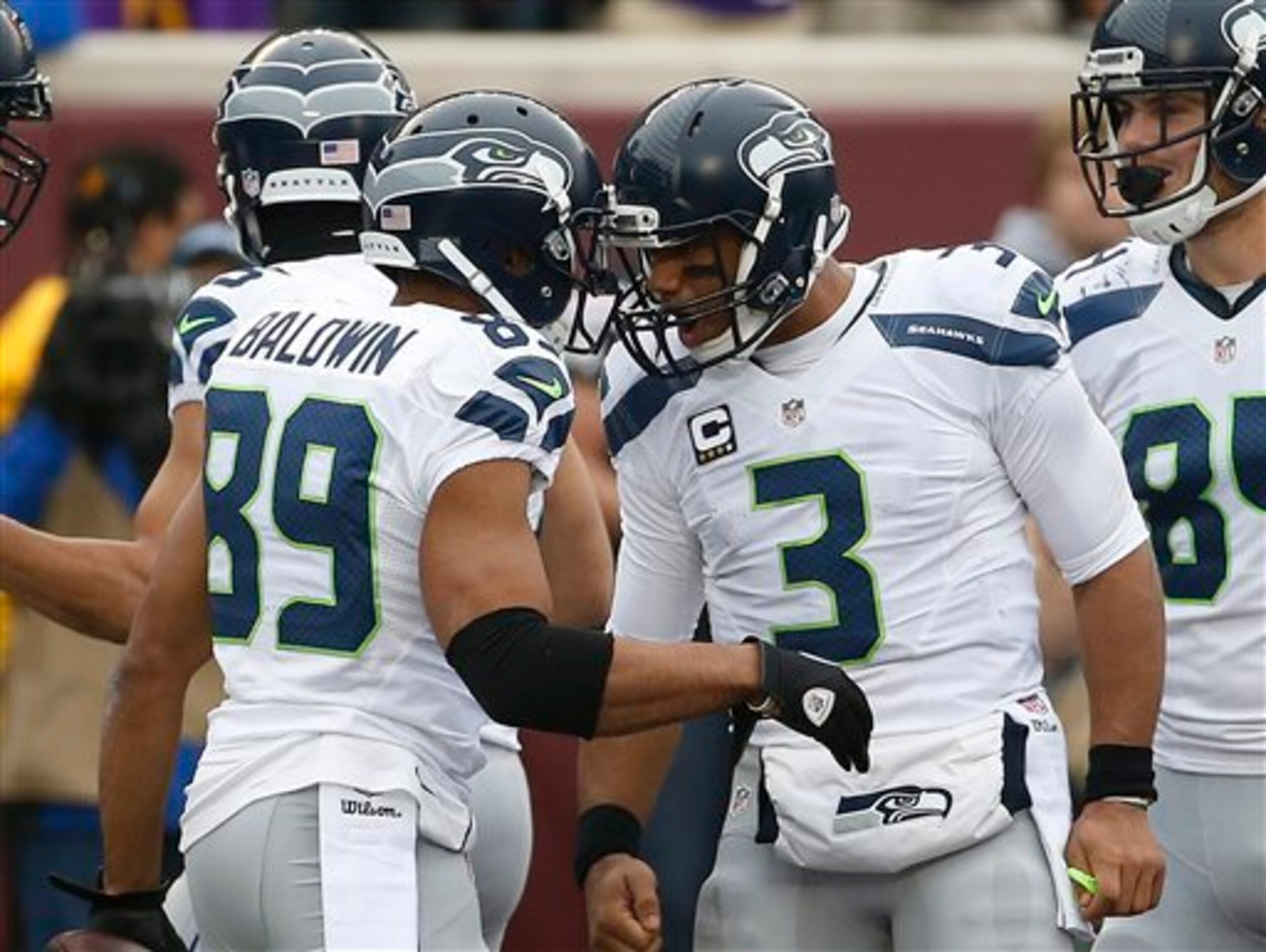 You won't find a hotter combination than Doug Baldwin and Russell Wilson.