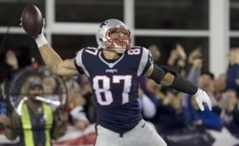 Rob Gronkowski has returned to the top of the rankings. We missed you, Gronk.