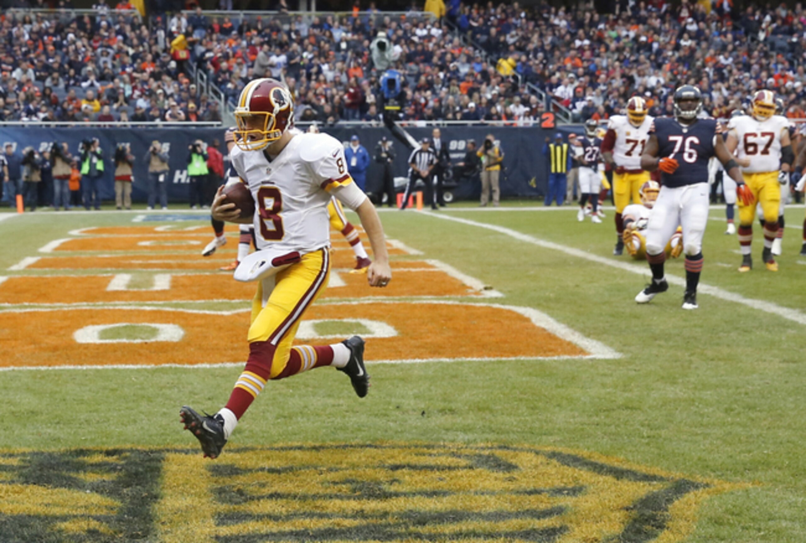 Cousins has taken several strides forward in recent weeks.