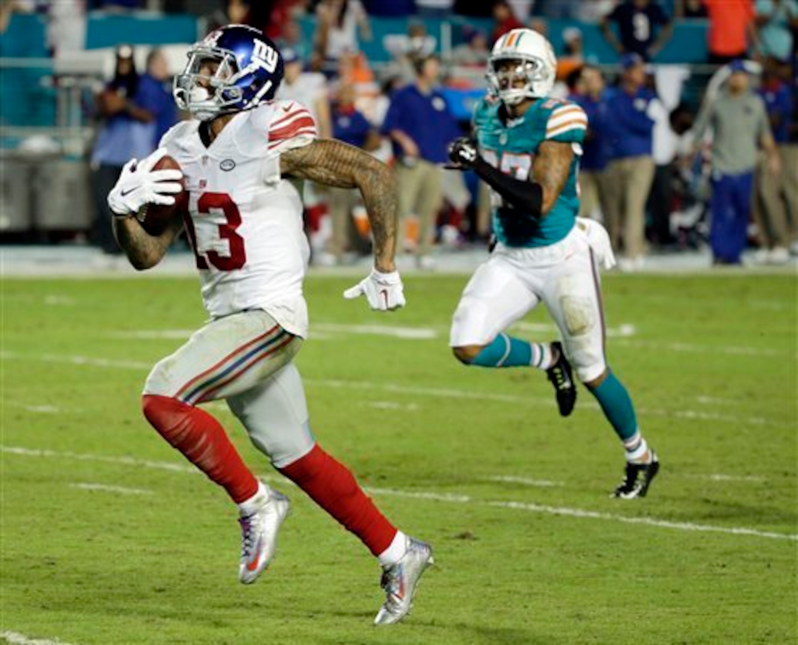 Odell Beckham is a matchup problem every week.