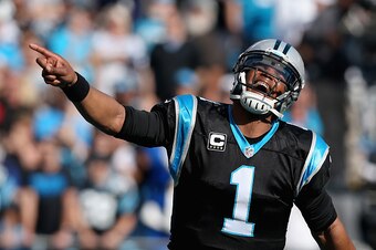 Cam Newton will likely be very happy Sunday afternoon.