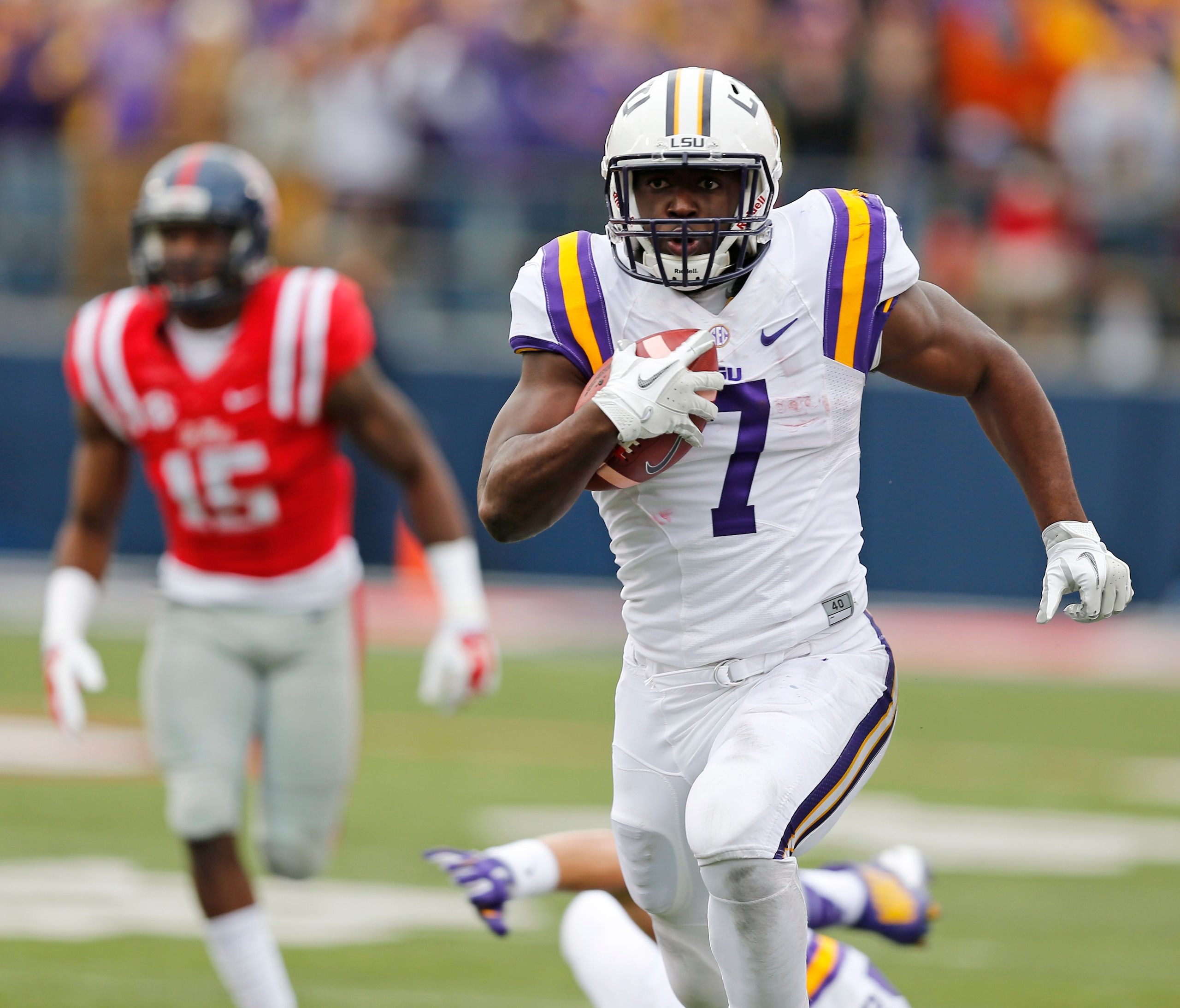 Leonard Fournette is ready to cap a strong sophomore season vs. Texas Tech.