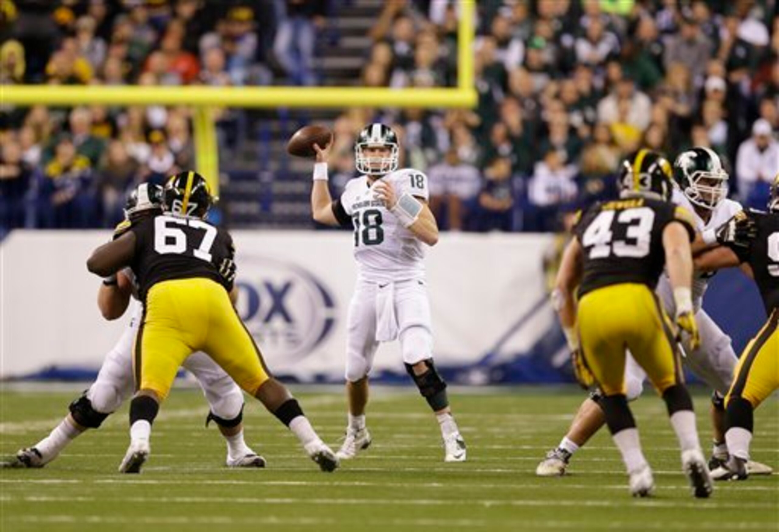 Connor Cook will lead an upset of Alabama in the Cotton Bowl.