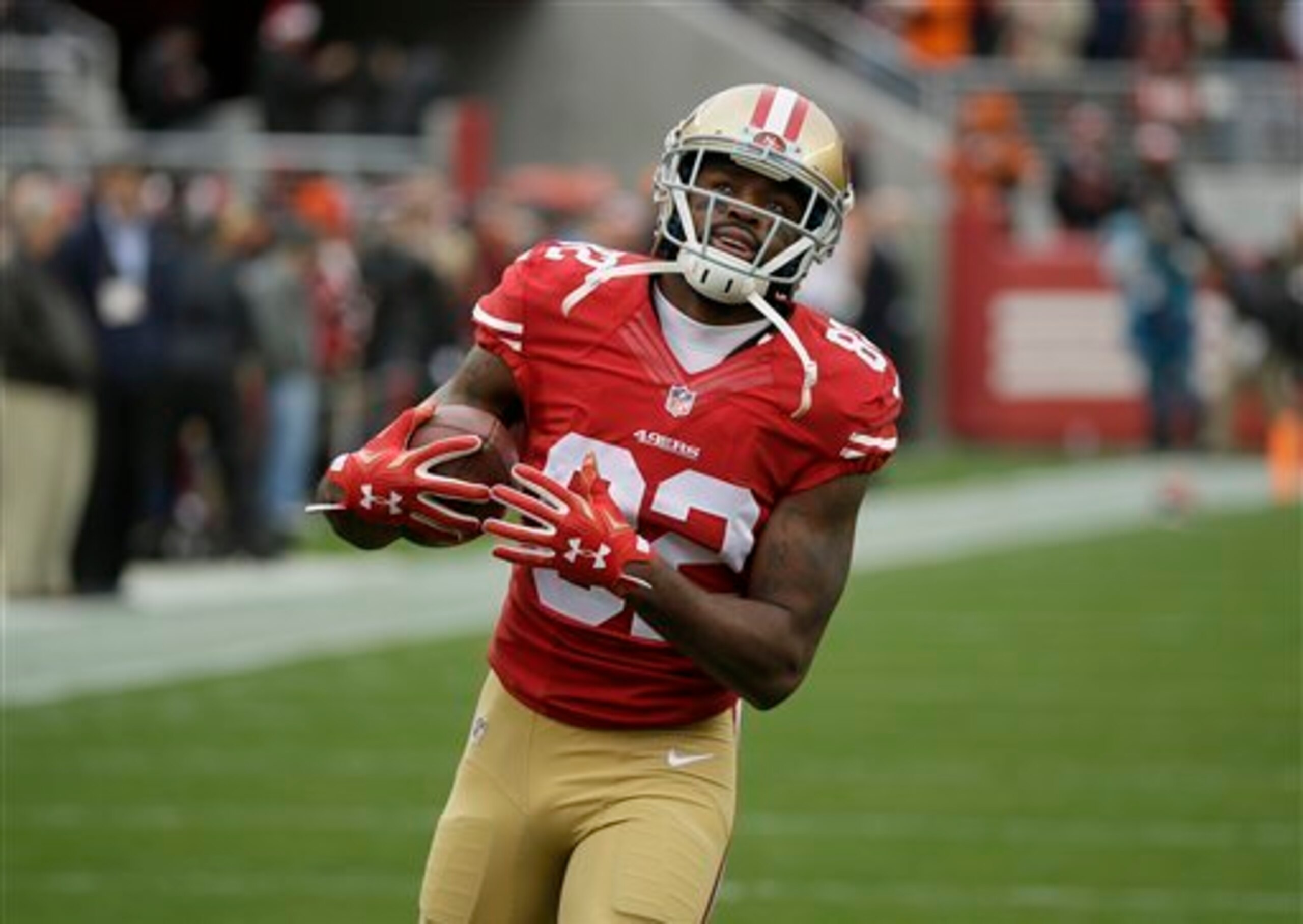 Wide receiver Torrey Smith empathizes with 49ers fans not wanting to attend home games.