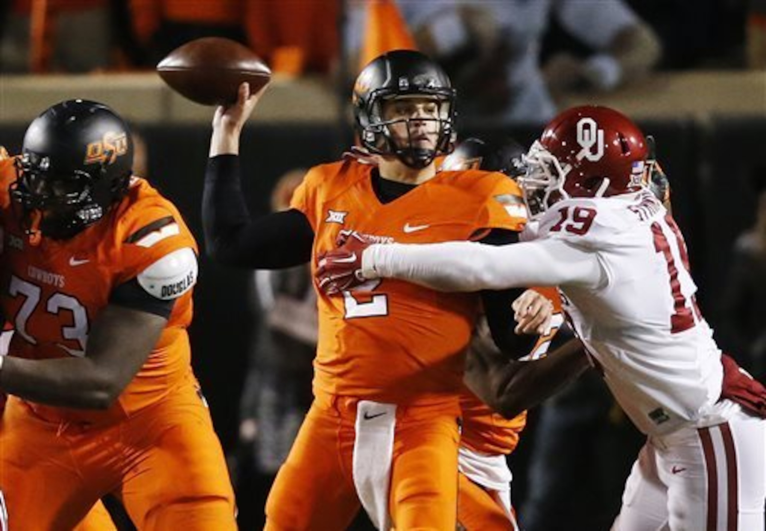 Mason Rudolph and Oklahoma State took a step forward this season.