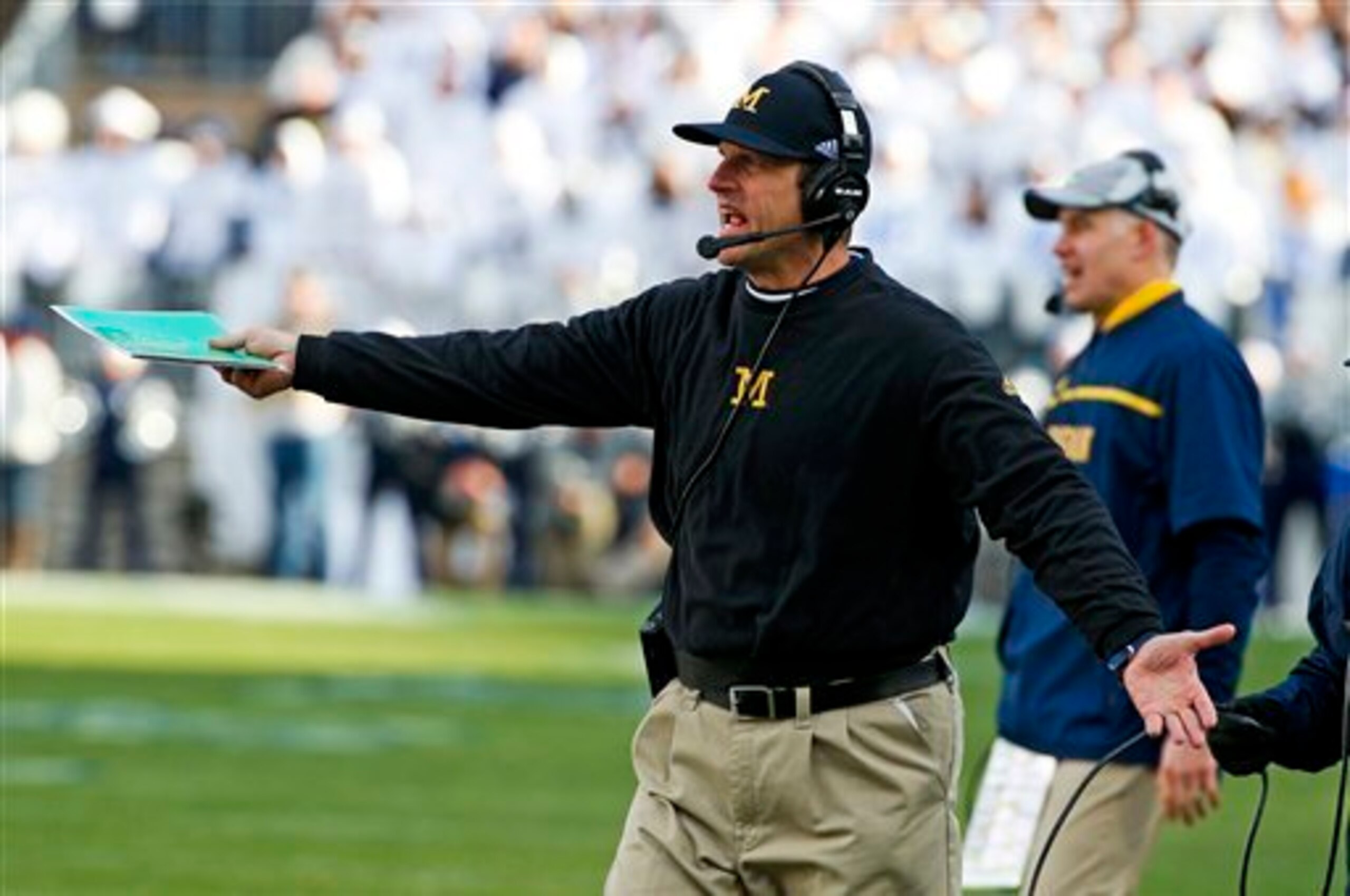 Jim Harbaugh had an excellent first season back at Michigan.