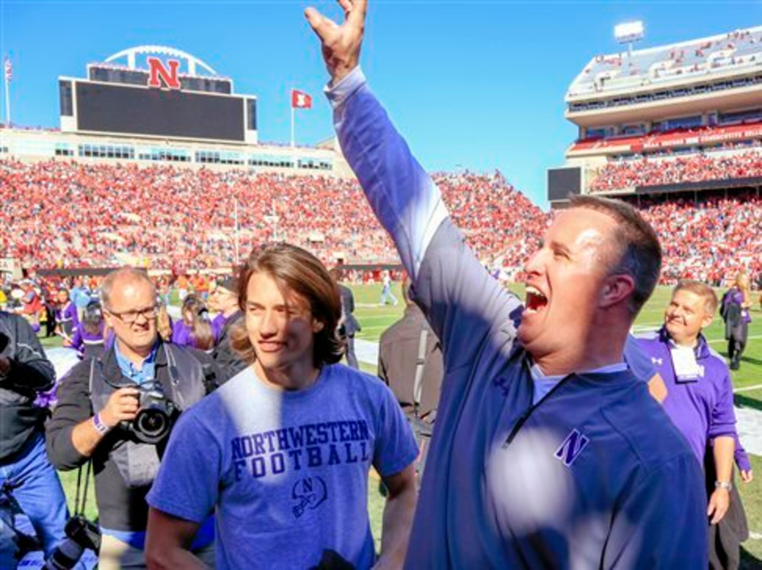 Pat Fitzgerald and Northwestern had an excellent 2015 season.