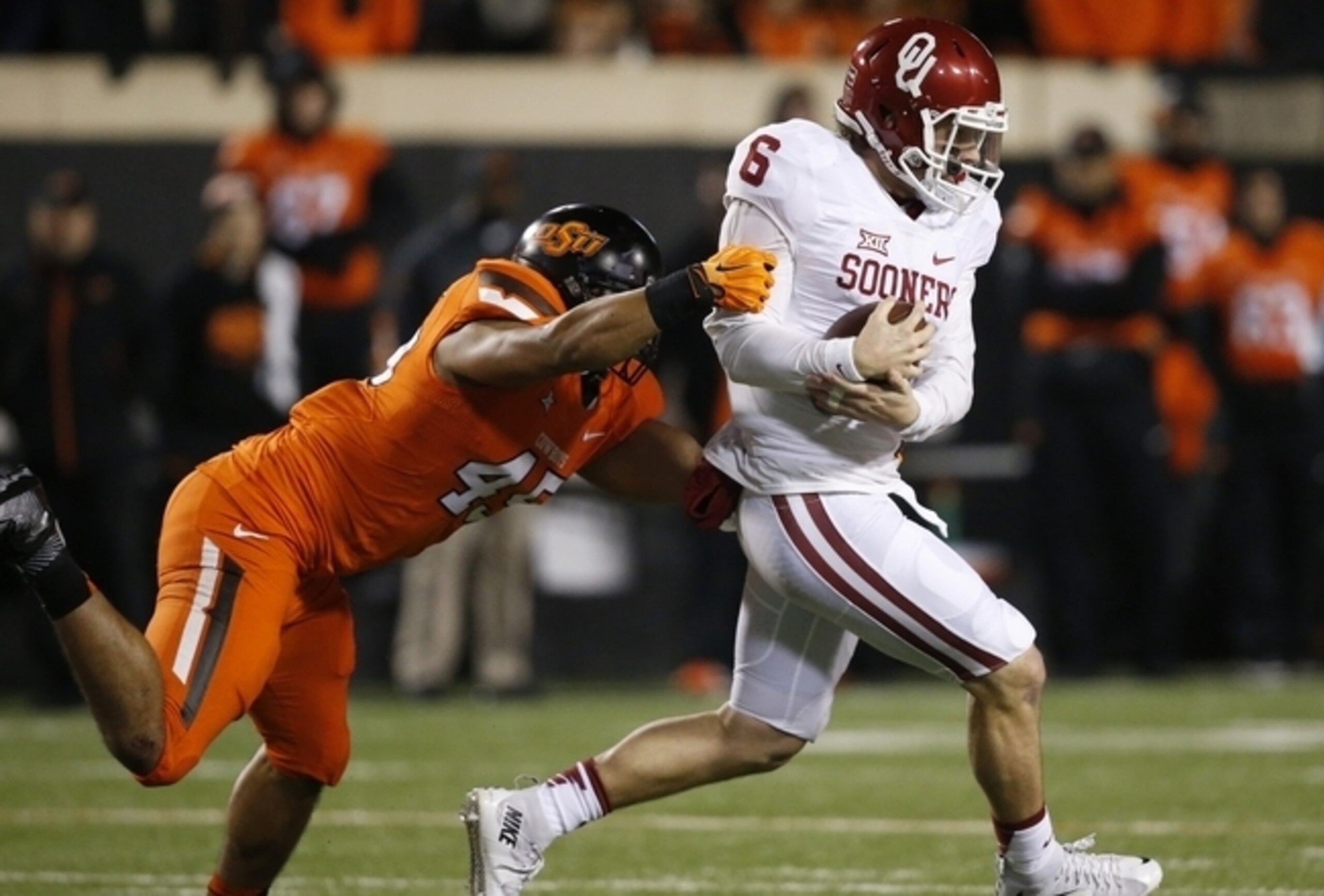 Baker Mayfield is a huge reason why Oklahoma vastly improved this season.