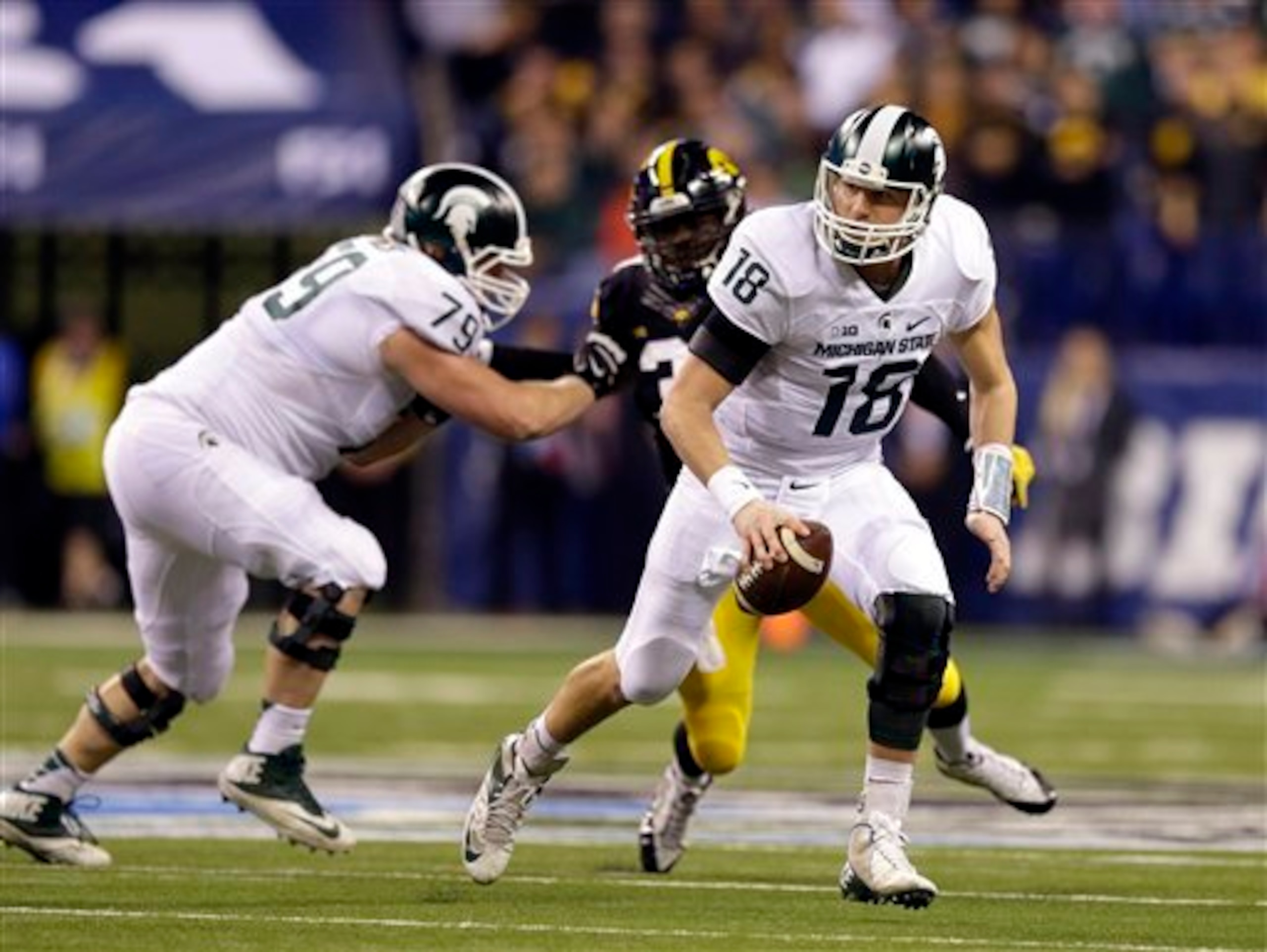 Connor Cook was an unflappable leader for Michigan State's offense.
