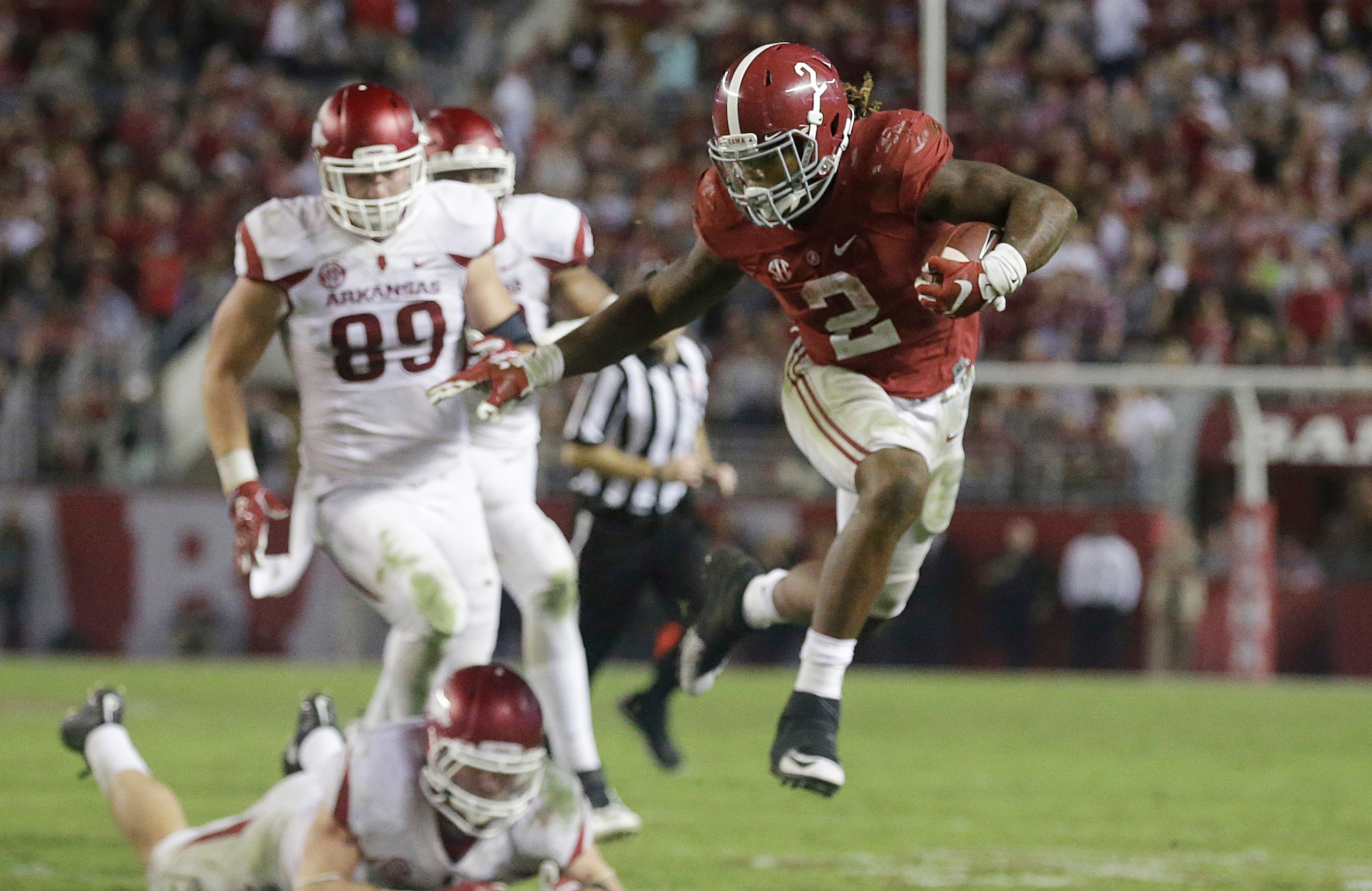 Derrick Henry was a workhorse for Alabama's offense this season.