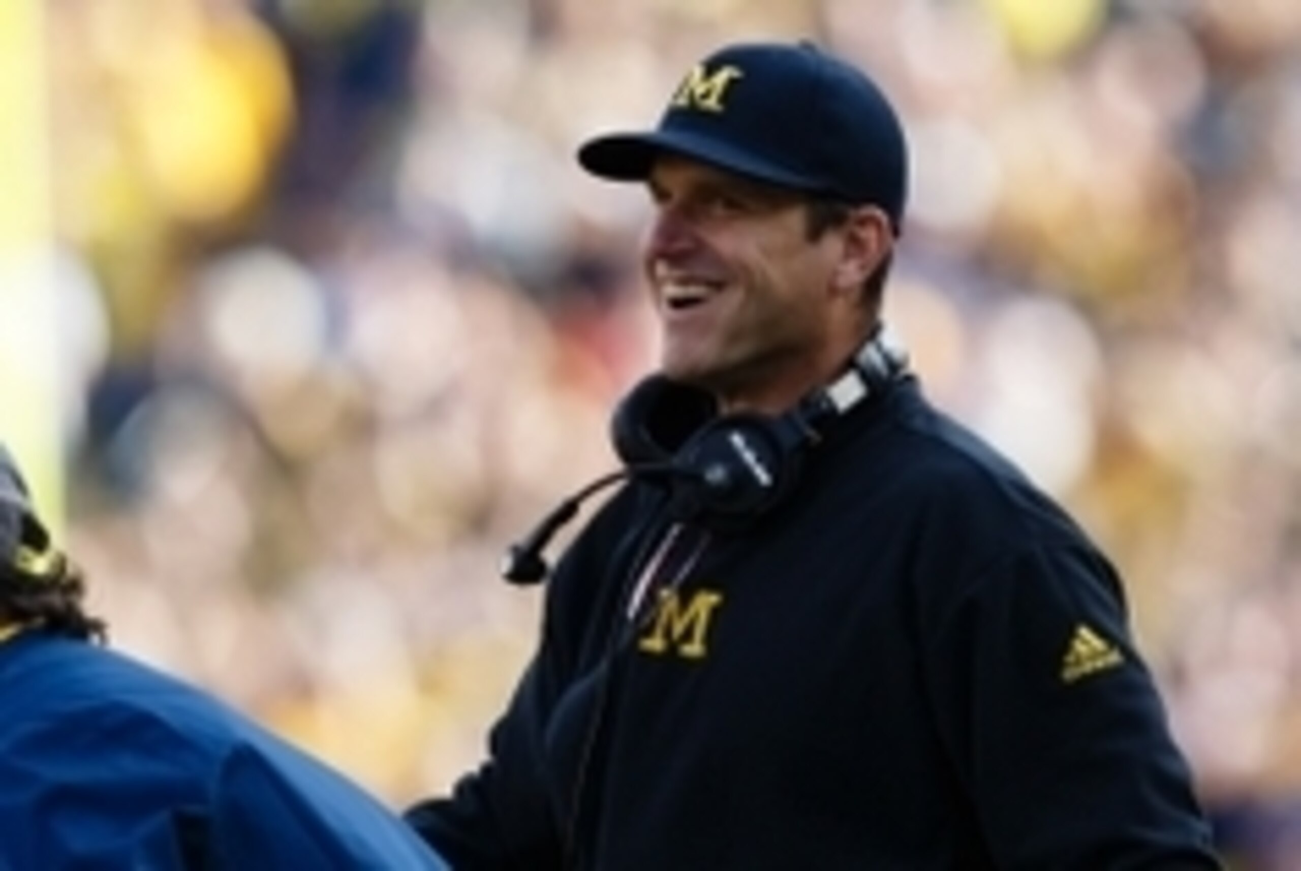 Wish lists make Jim Harbaugh smile.