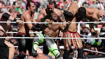 Exclusive photo of B/R Expert Panel discussing WWE 2015 Year in Review selections