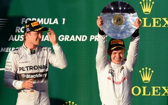 The last time a McLaren driver appeared on the podium (and received a trophy) was at the 2014 Australian Grand Prix.