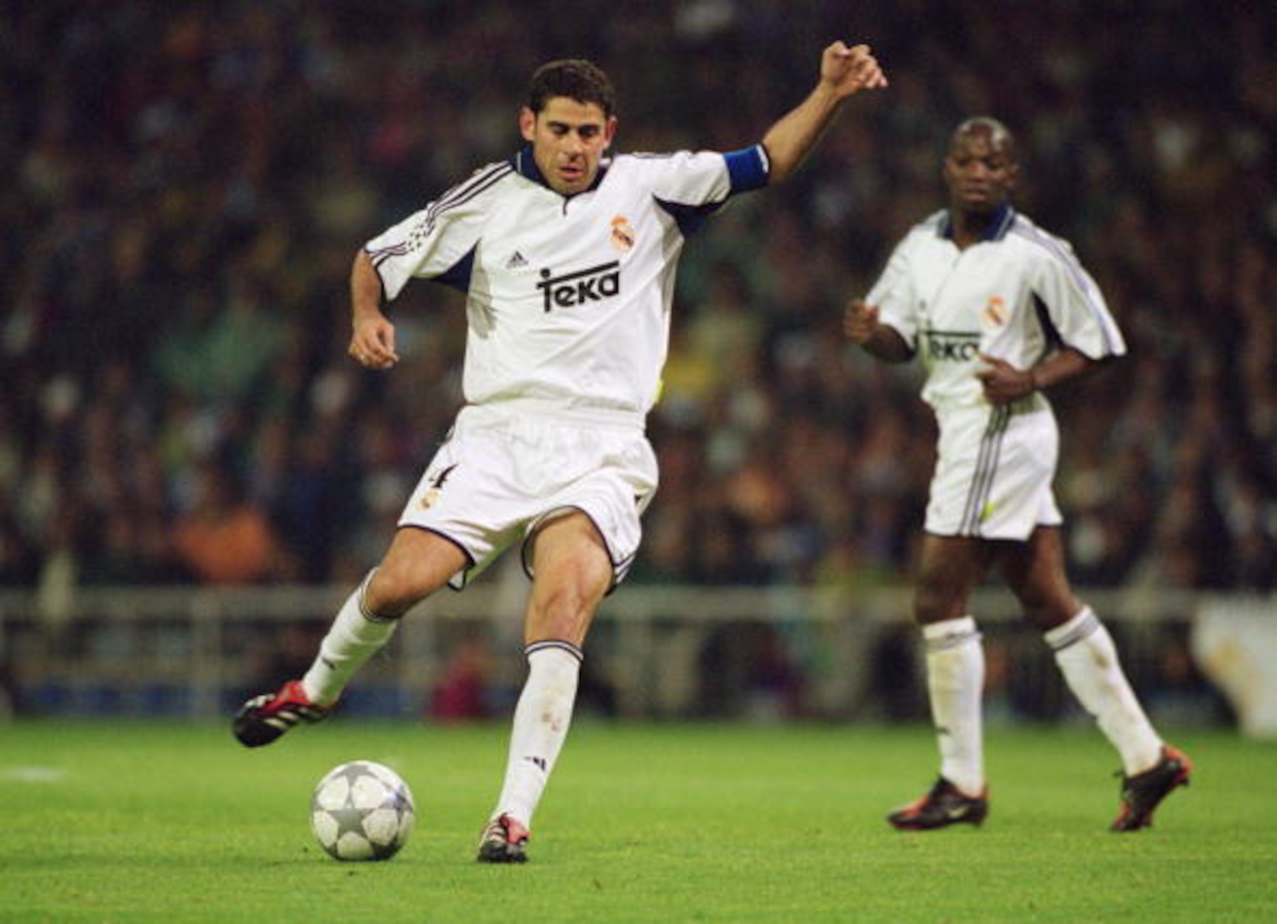 Fernando Hierro made more than 400 league appearances for Real Madrid.