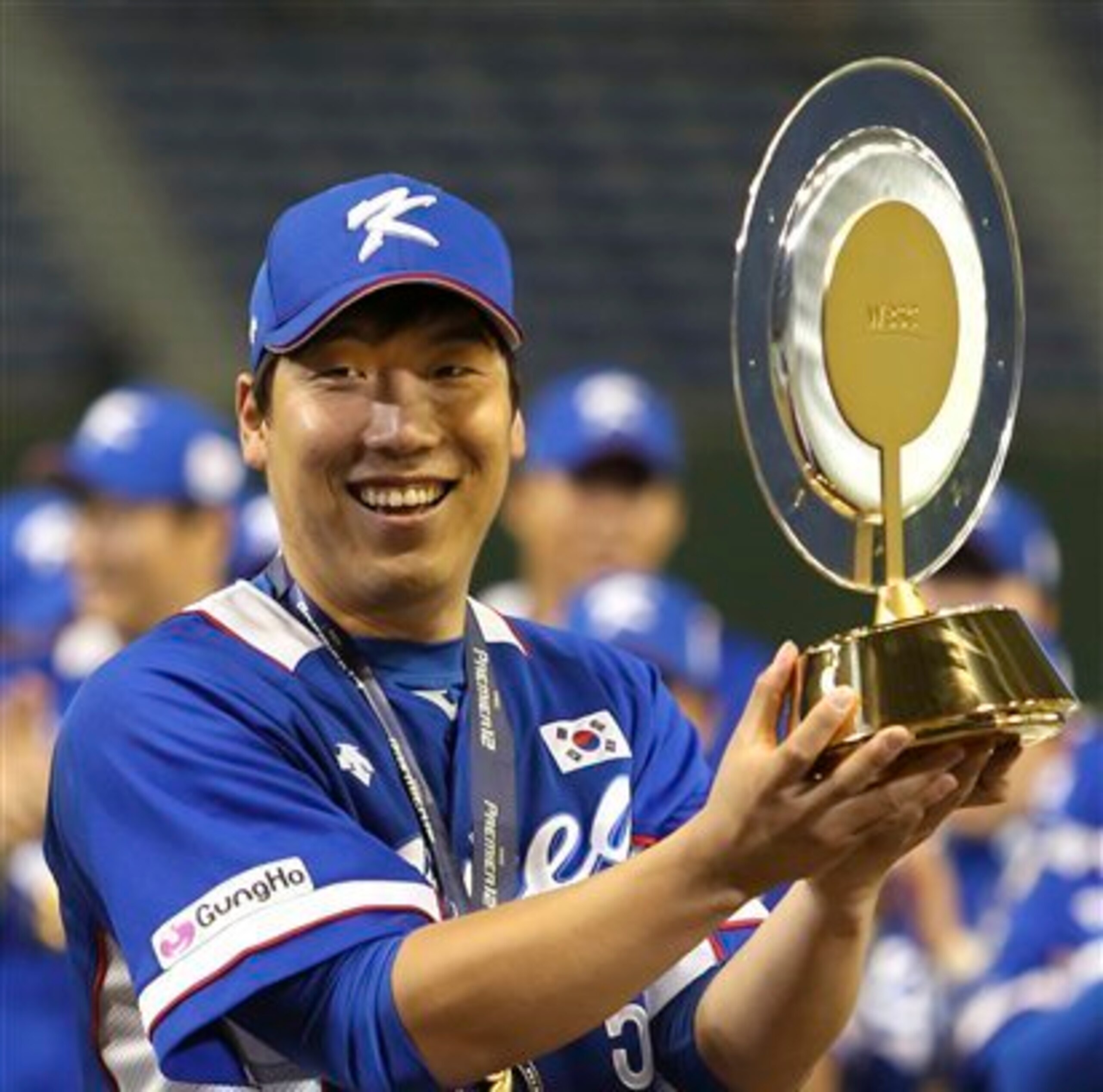 Hyun-soo Kim will be one of a few new faces in Baltimore's outfield this season.