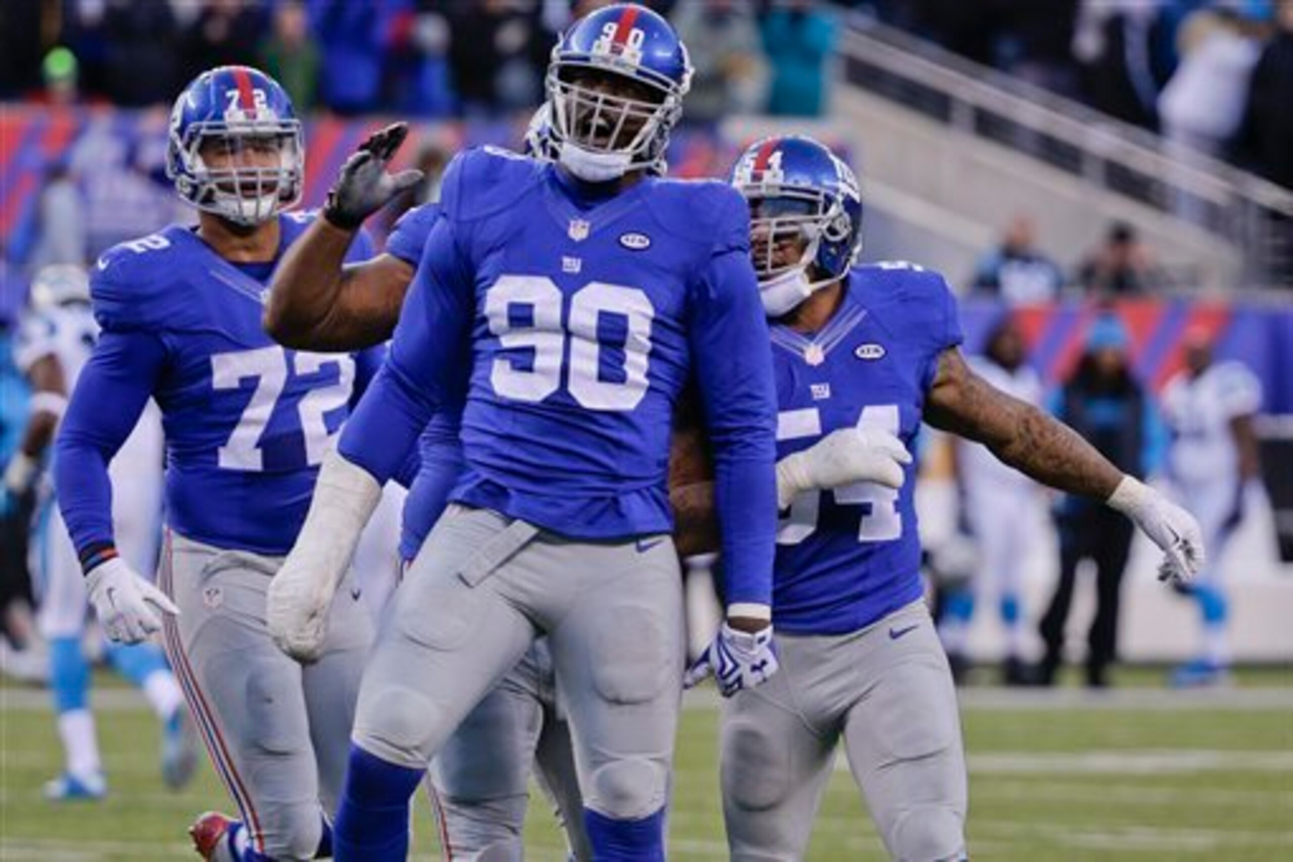 The Giants will need a great defensive showing to win in Minnesota. The Giants will need a great defensive showing to win in Minnesota.