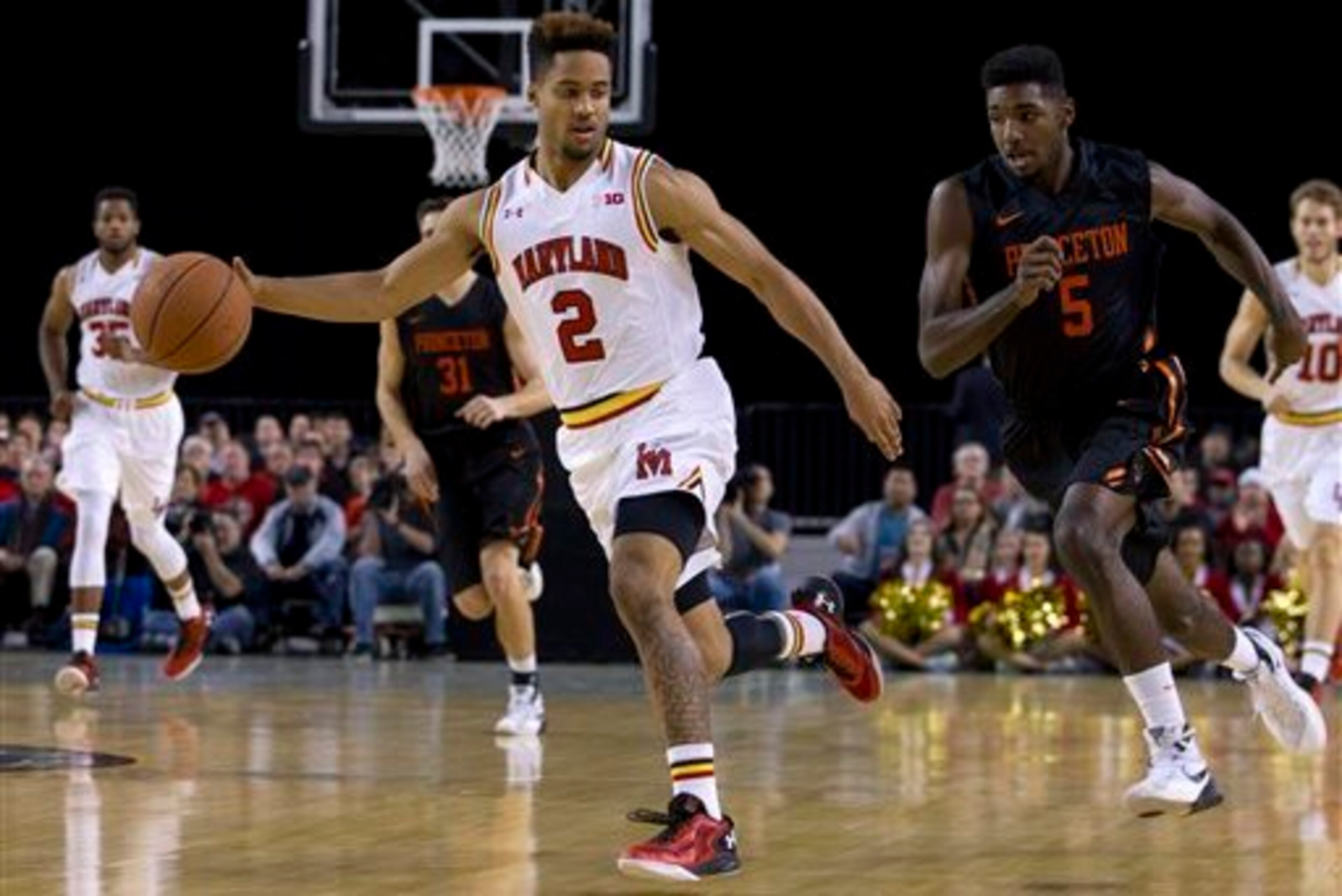Maryland guard Melo Trimble Maryland guard Melo Trimble