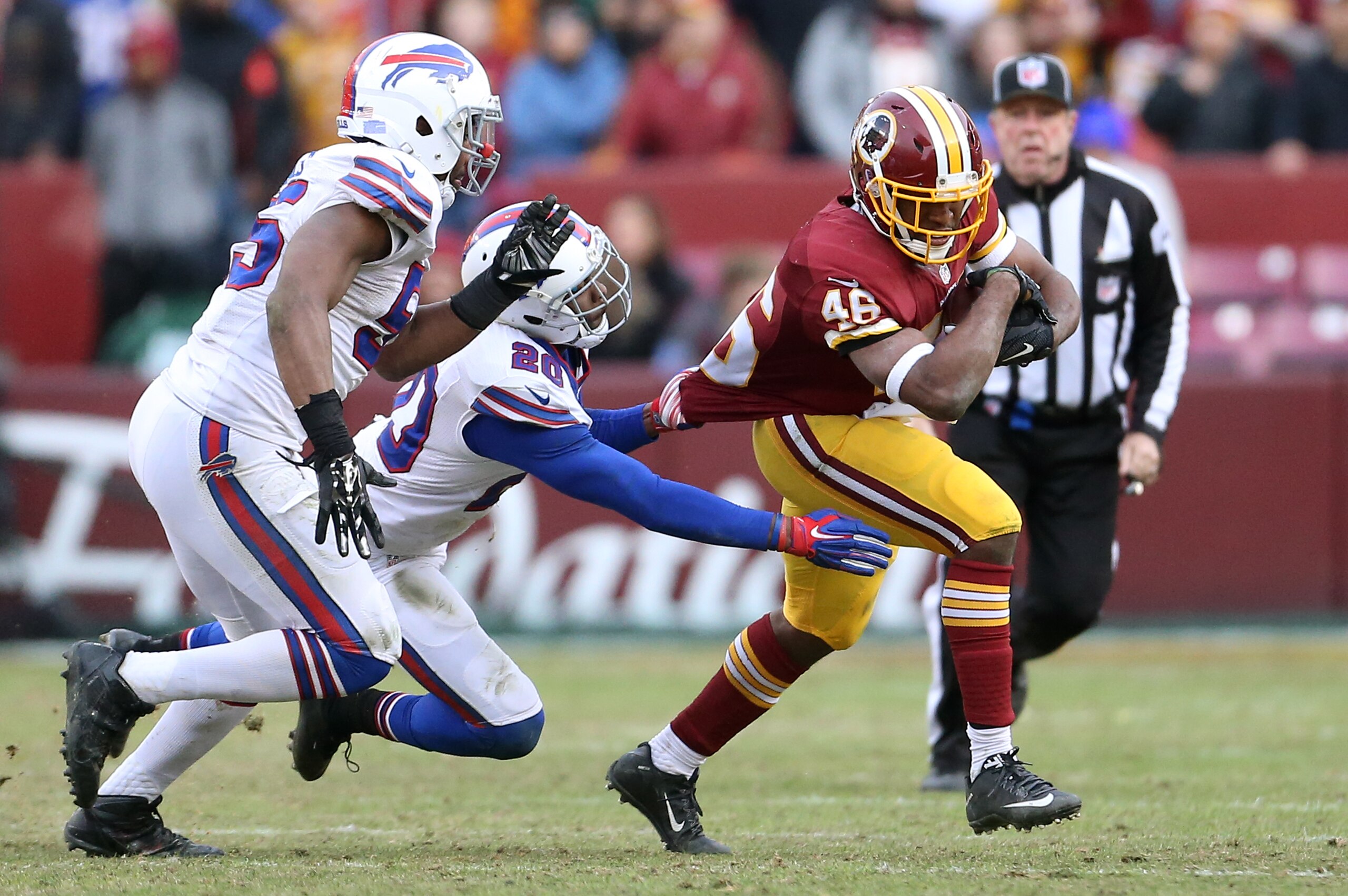 Morris was very effective against Buffalo's defense.