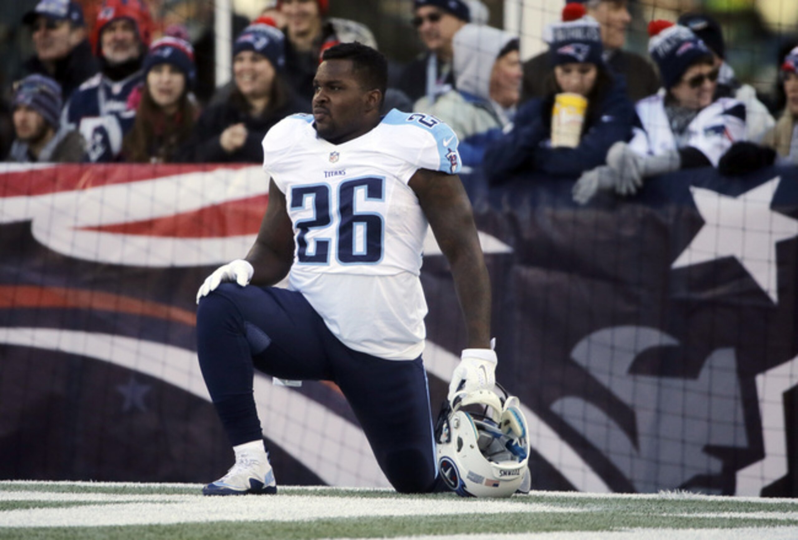 Andrews has 519 rushing yards in his 2nd NFL season