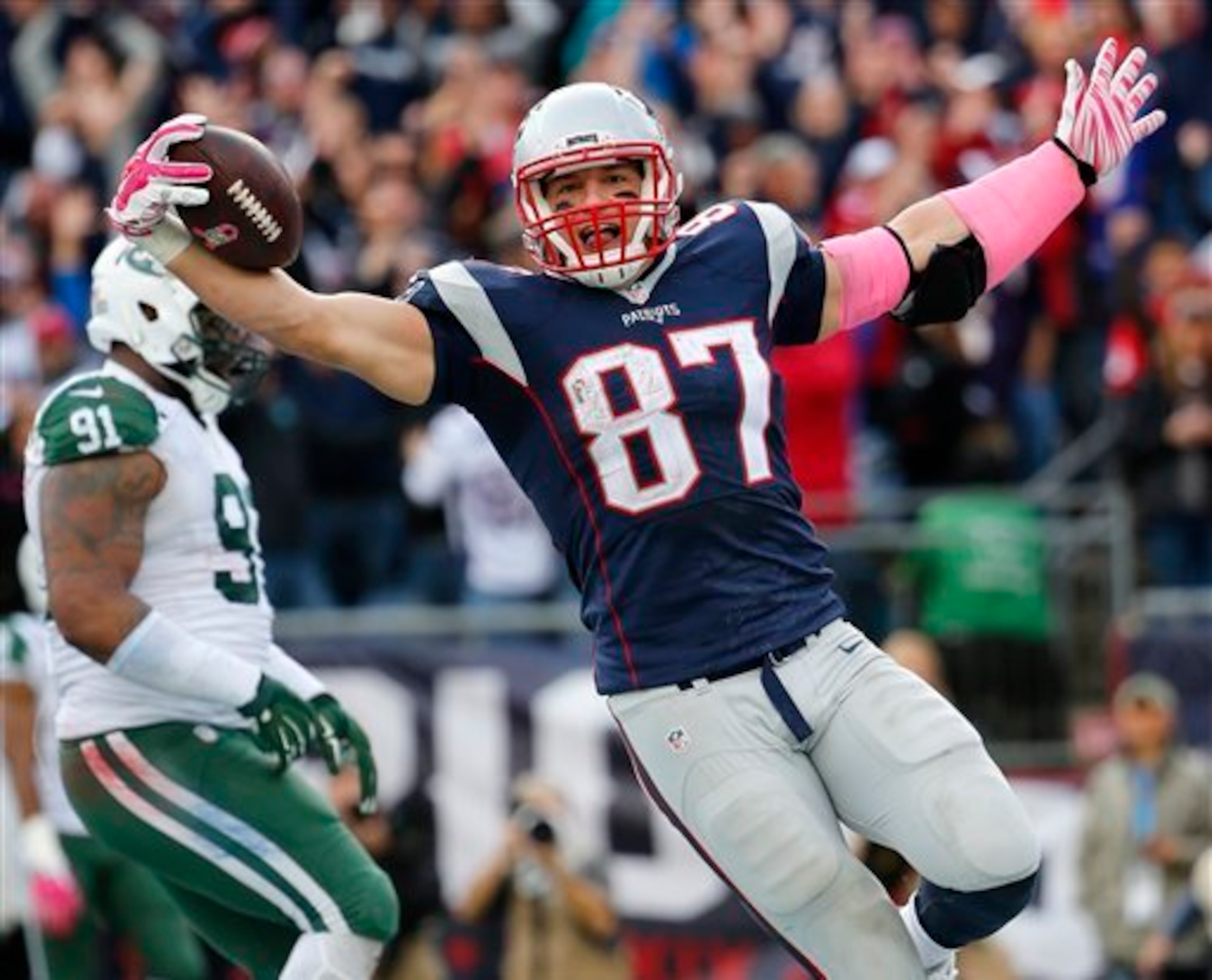Can the Jets find a way to slow Rob Gronkowski?