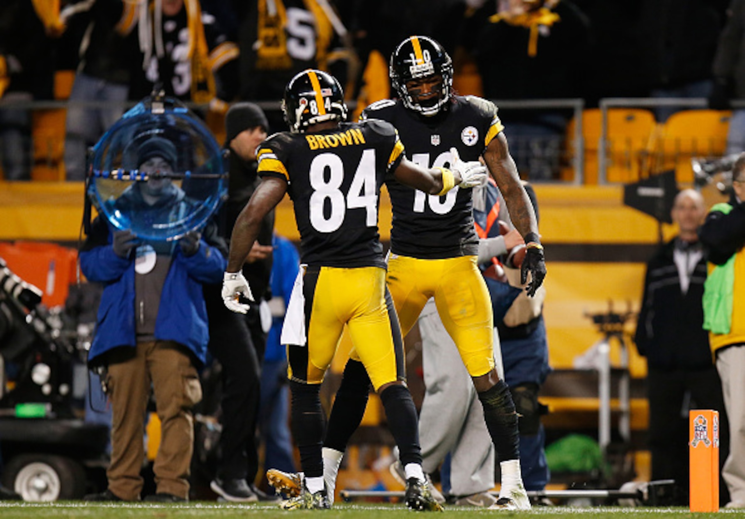 Antonio Brown and Martavis Bryant