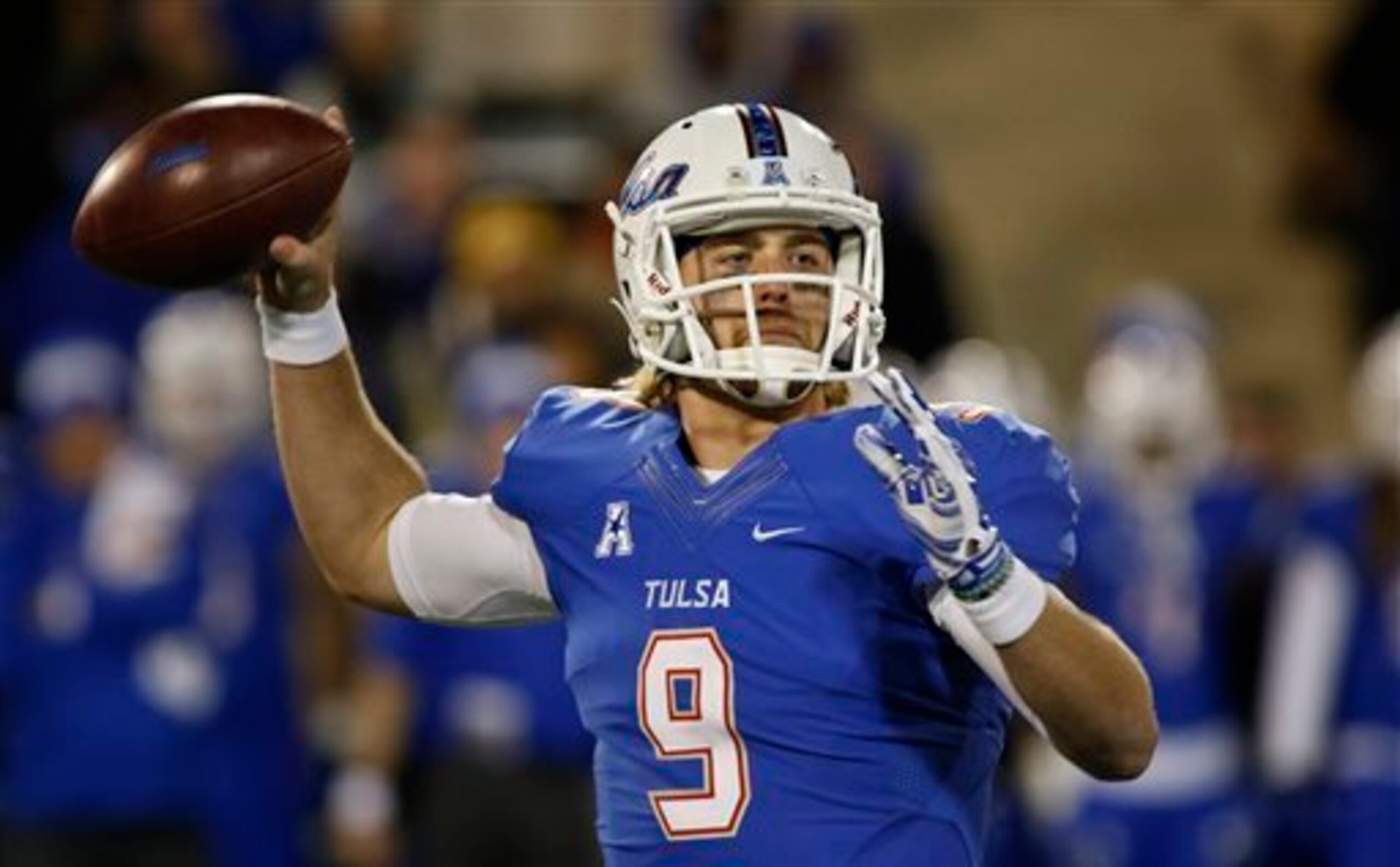Dane Evans and Tulsa hope to spoil Frank Beamer's final game as Virginia Tech head coach.