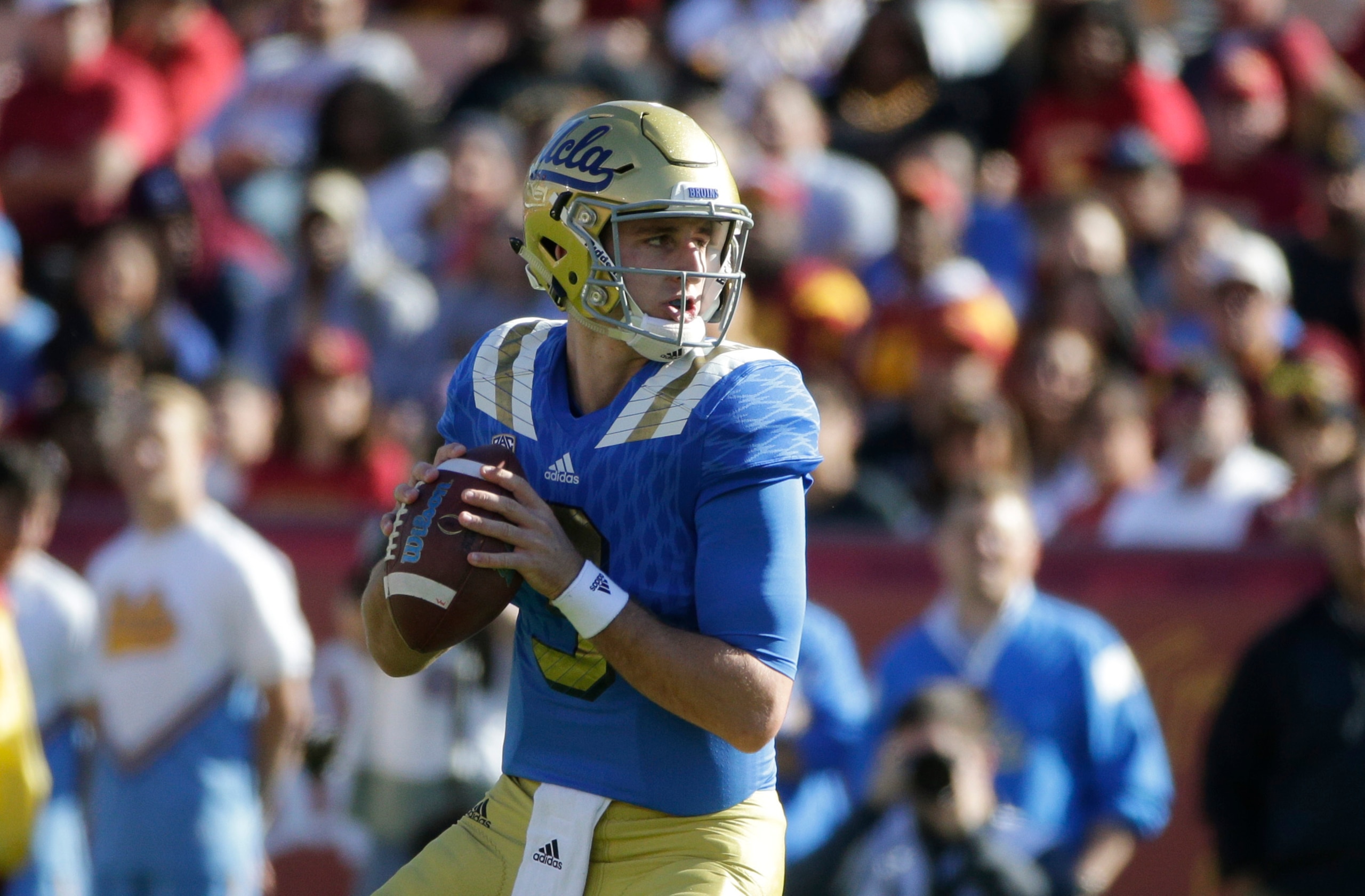Josh Rosen hopes to finish his freshman season strong in the Foster Farms Bowl.