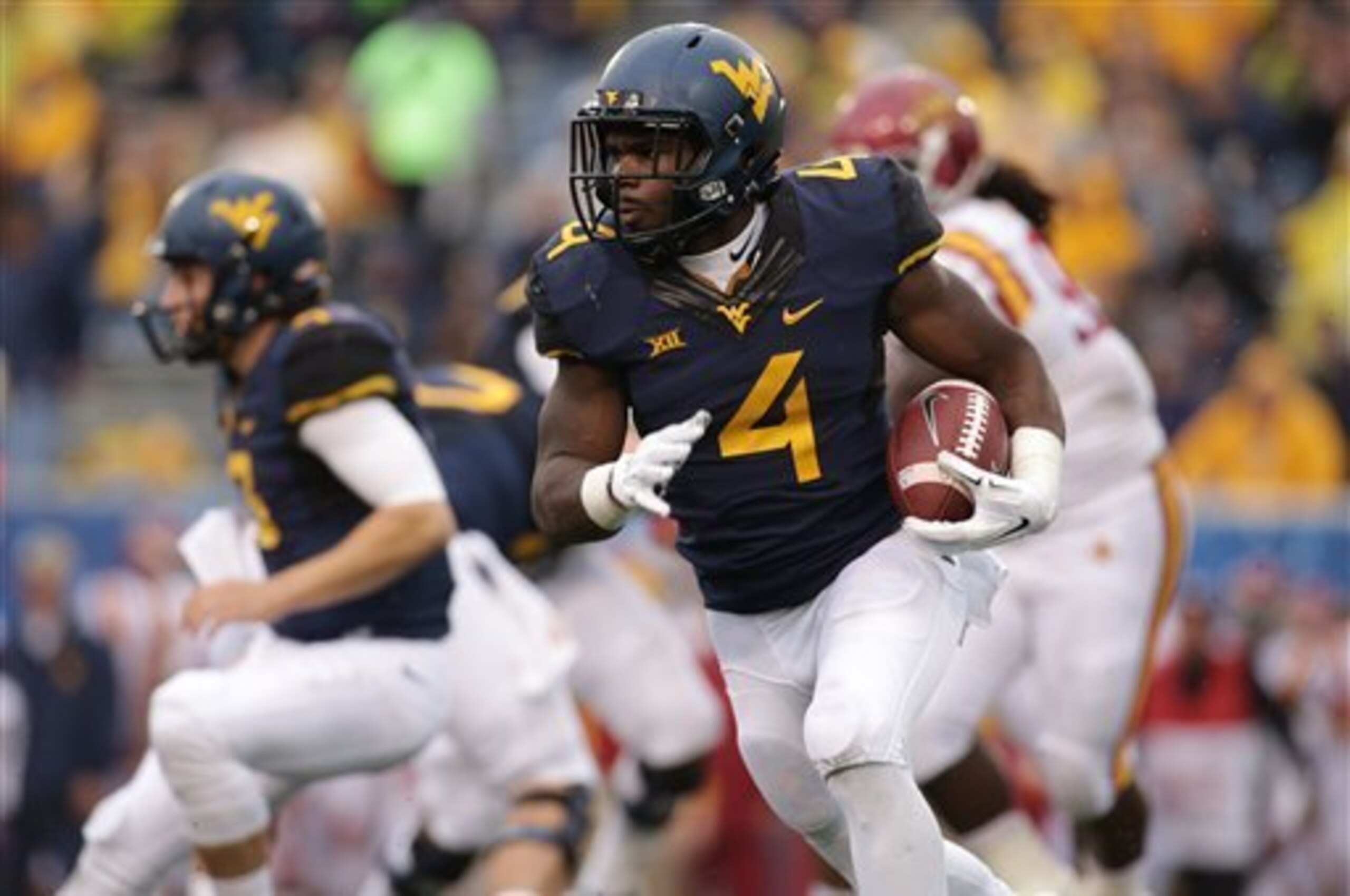 Wendell Smallwood has been an excellent piece of West Virginia's offense this season.