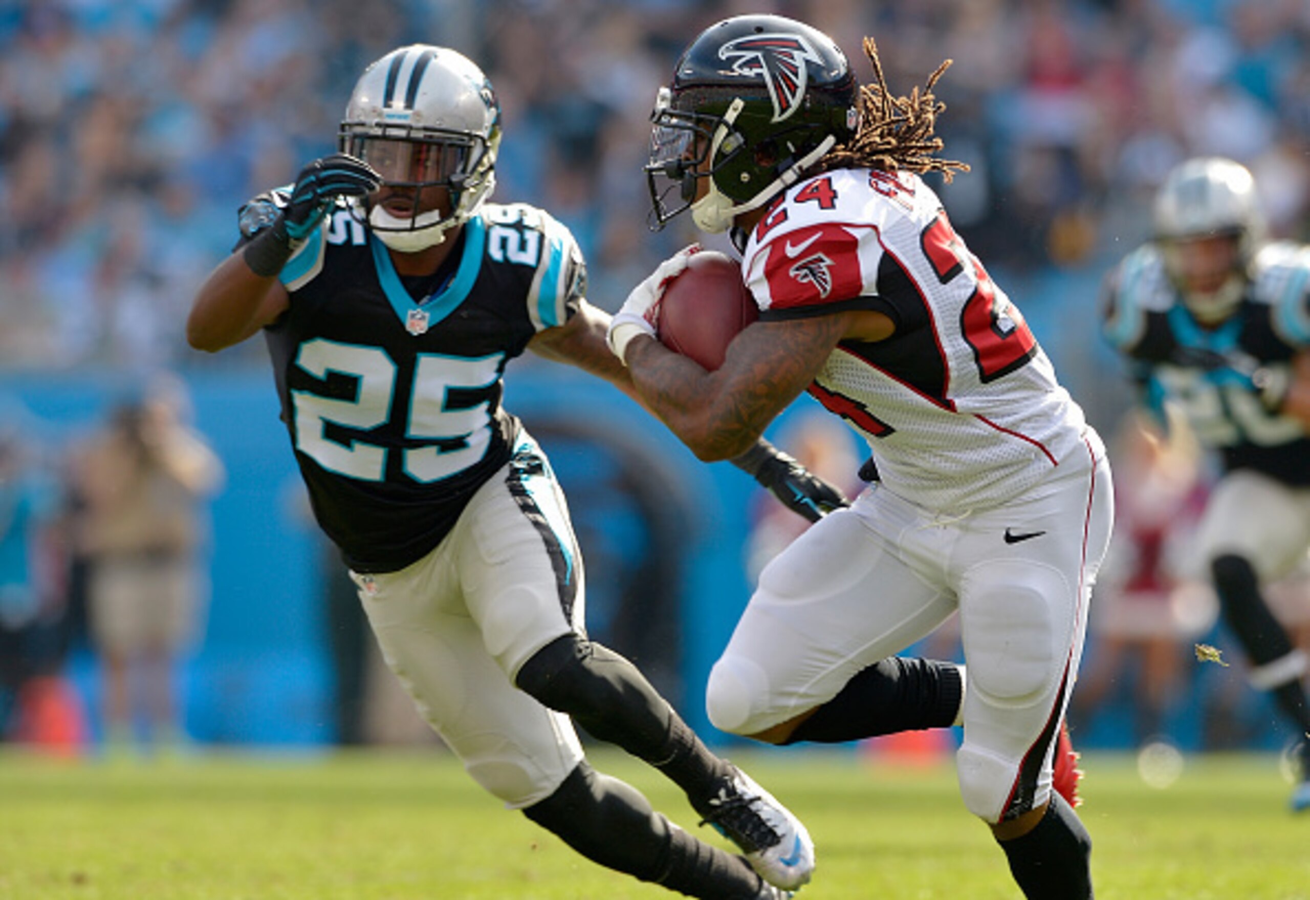 Devonta Freeman was bottled up two weeks ago.