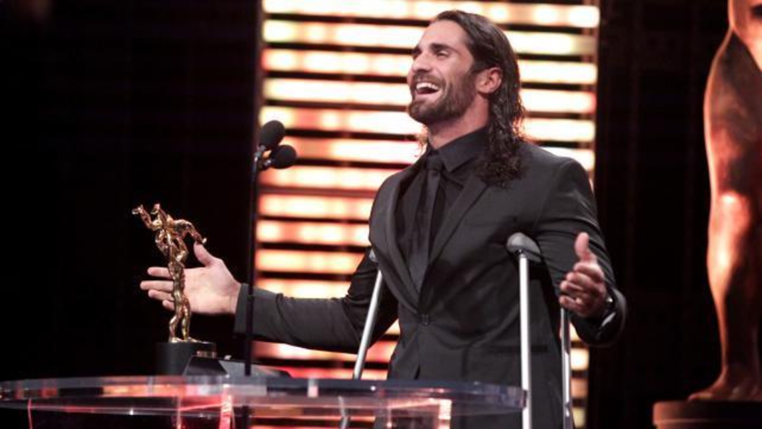 Seth Rollins Wins Superstar of the Year Slammy Award.