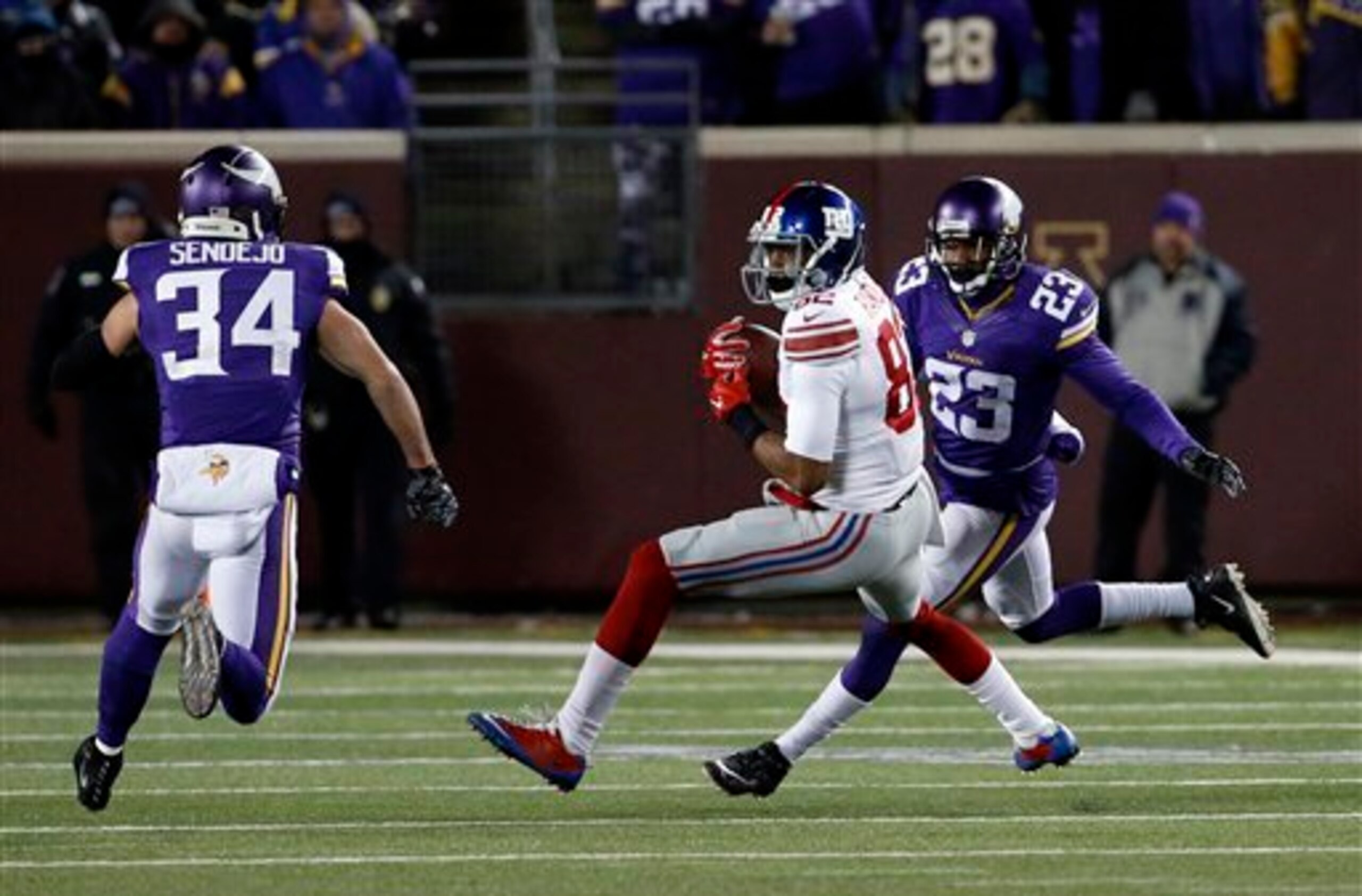 Rueben Randle had a long touchdown in garbage time.