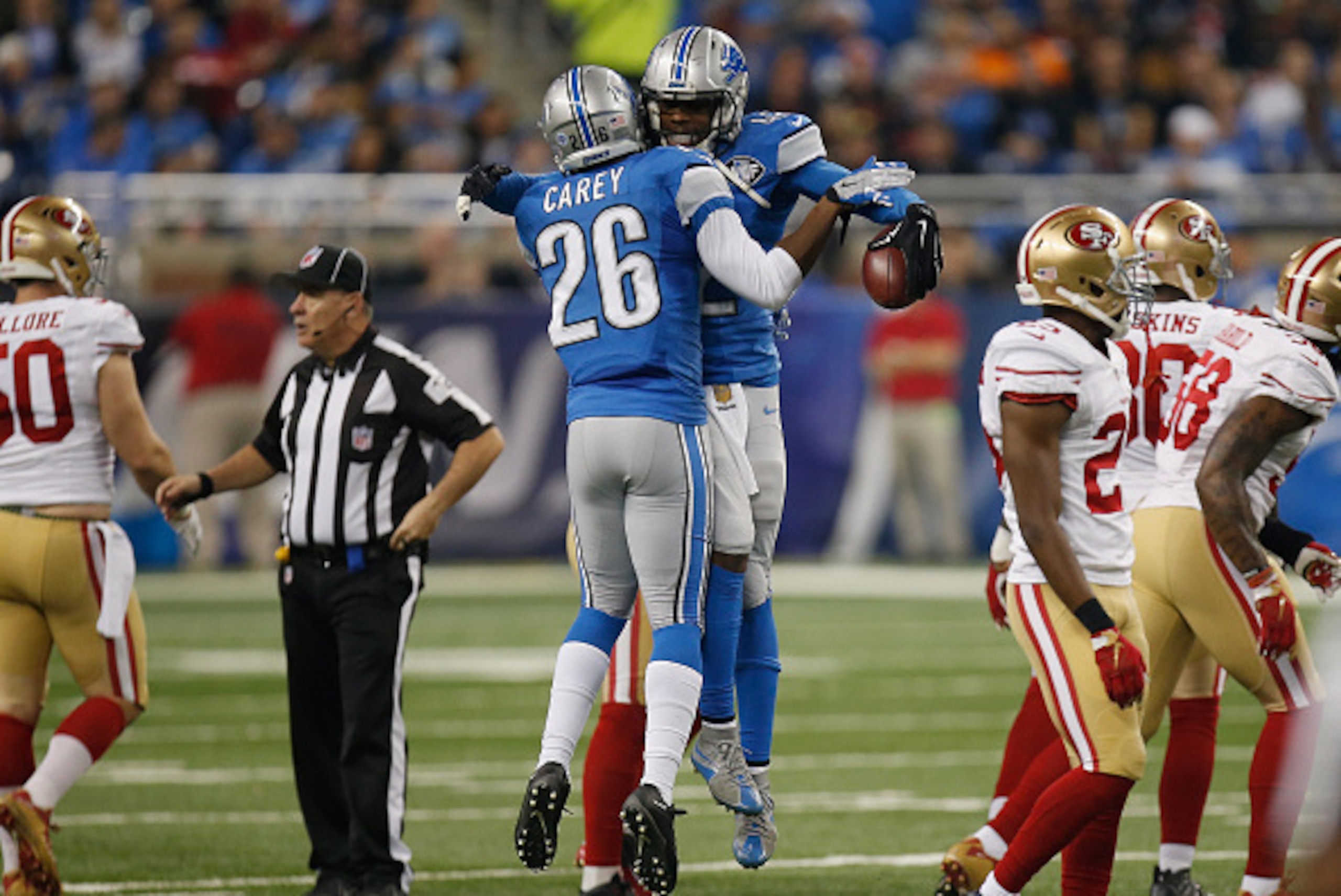A big second half from the Lions ensured Detroit would walk away with a Week 16 victory and give the 49ers a higher draft position in 2016.