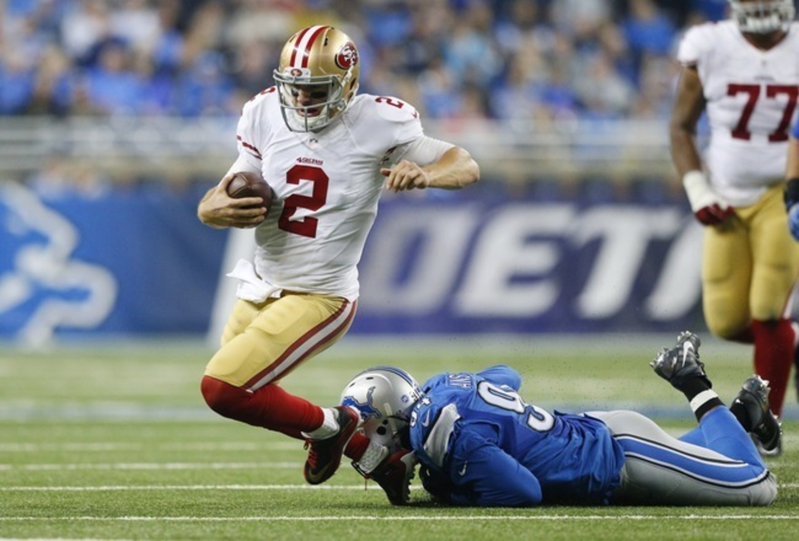 Quarterback Blaine Gabbert and the 49ers offense continues to struggle on third downs.