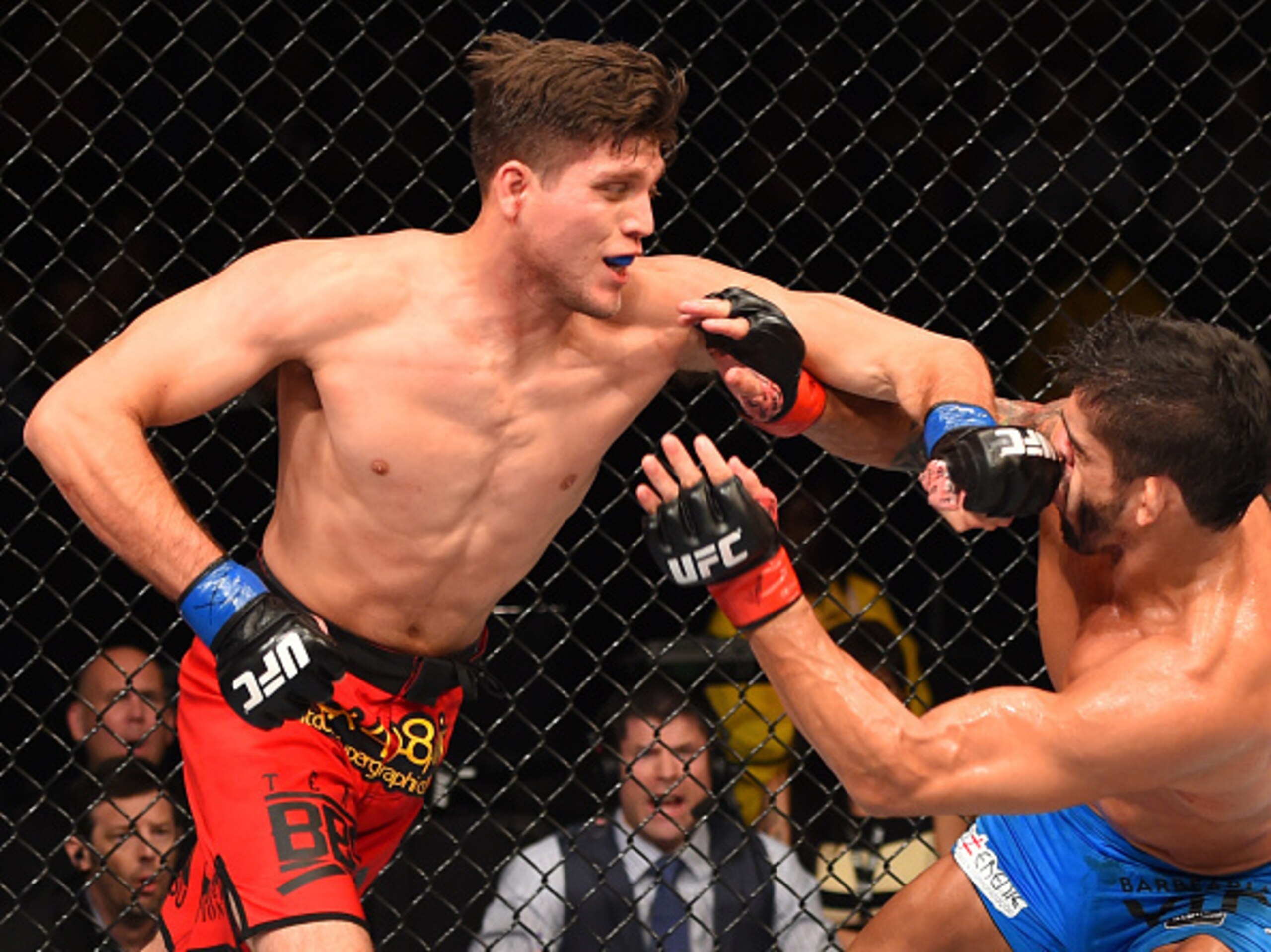 Ortega loves a quick-paced and aggressive fight.