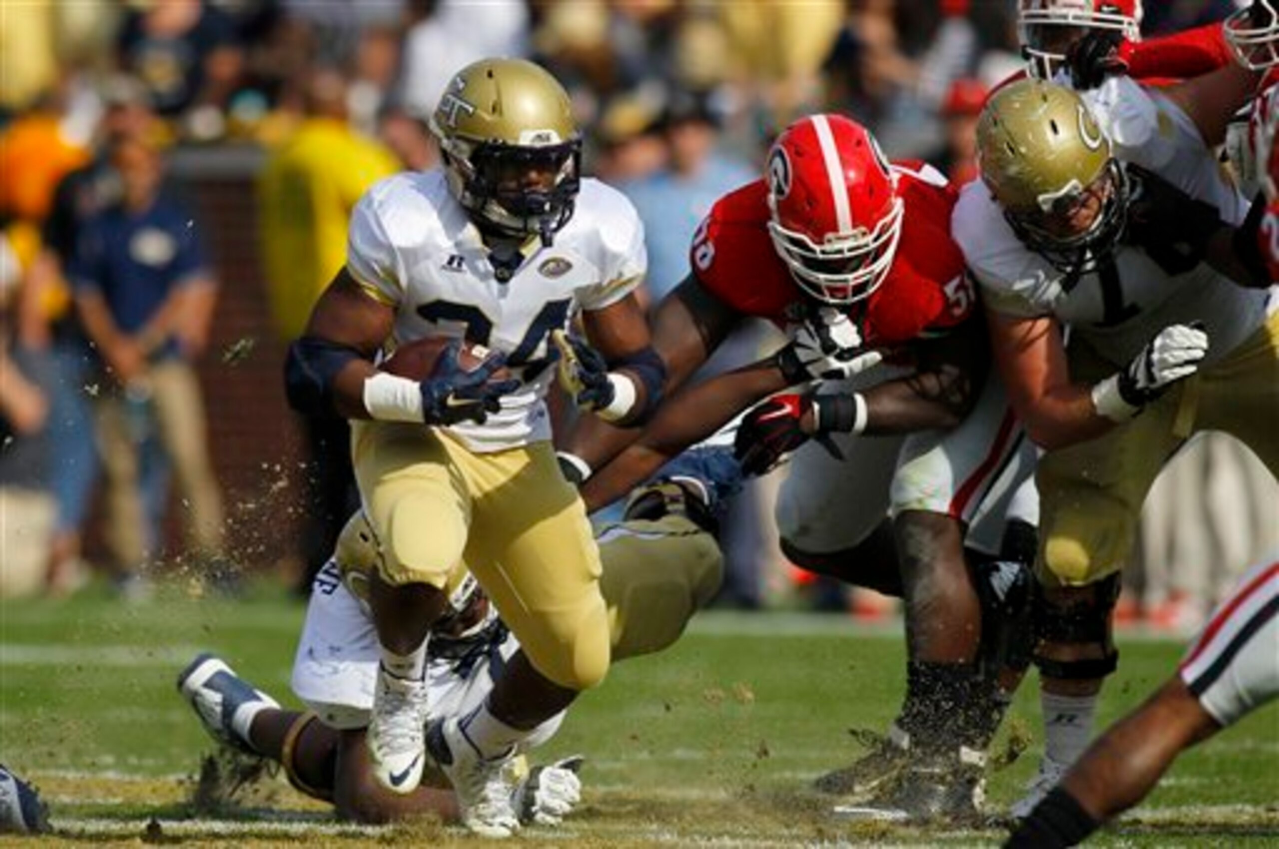 Marcus Marshall was Georgia Tech's best backfield option in 2015.