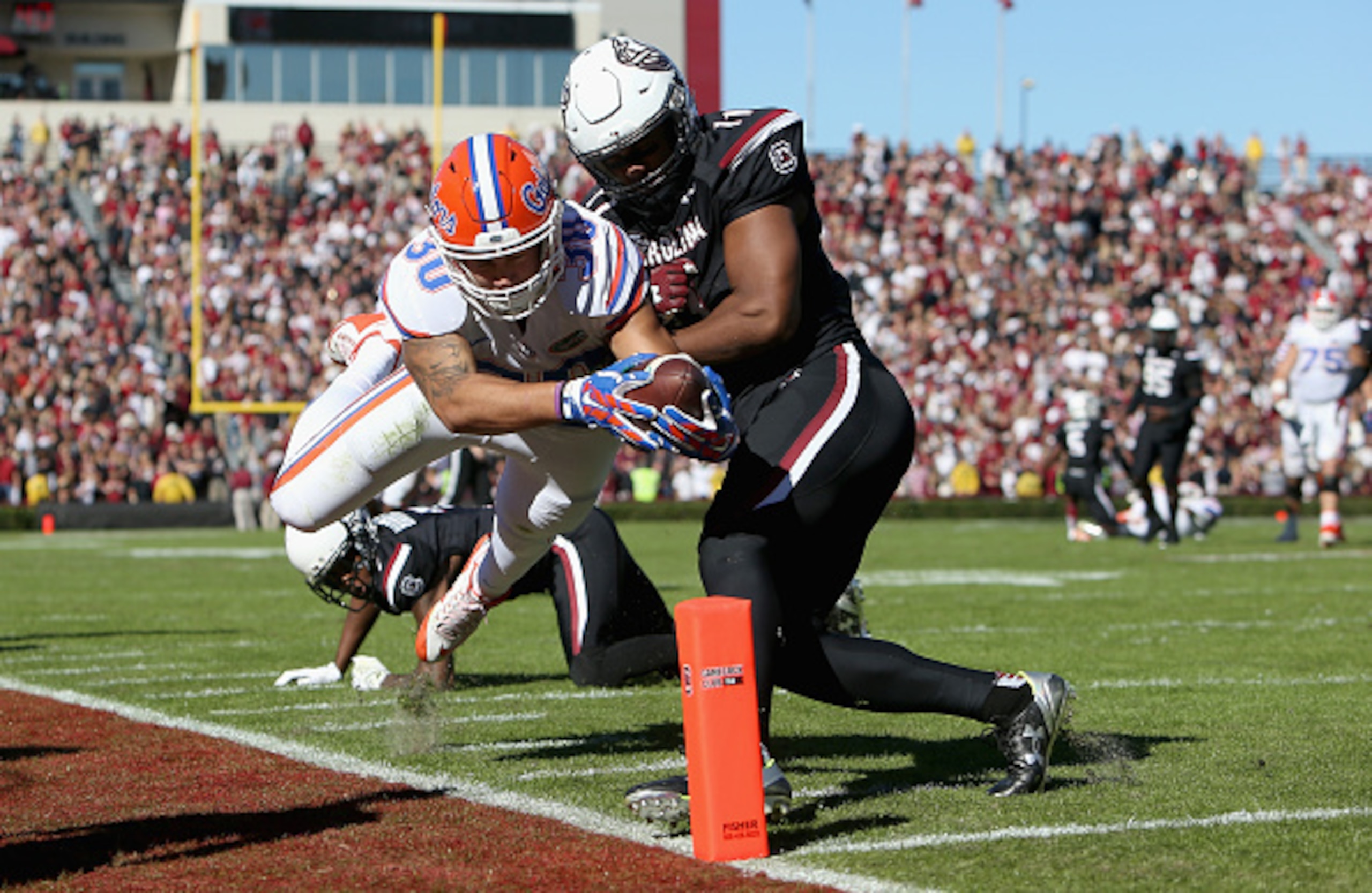 T.J. Holloman was a presence for South Carolina's defense in 2015.
