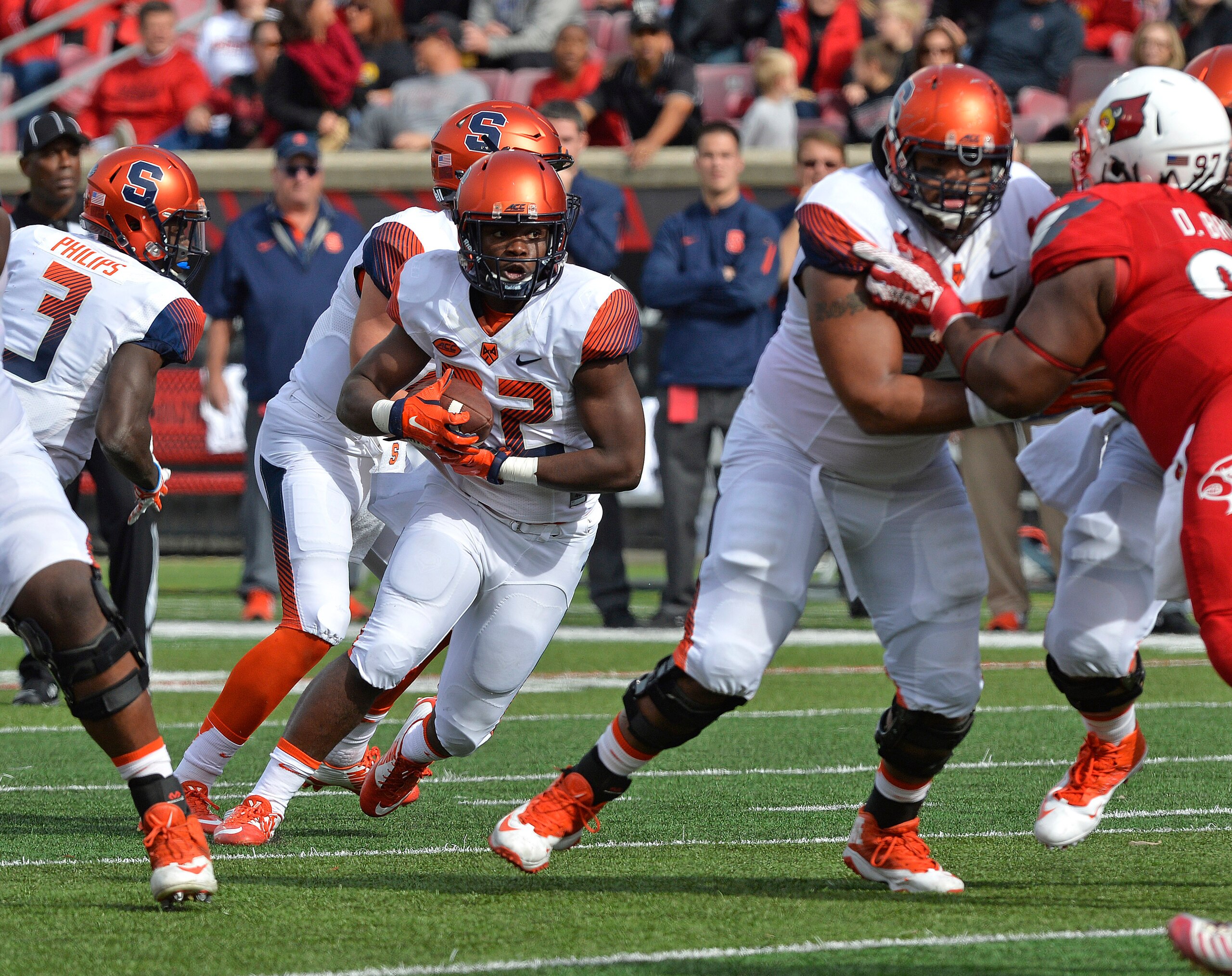Jordan Fredericks had an excellent freshman season in Syracuse's offense.