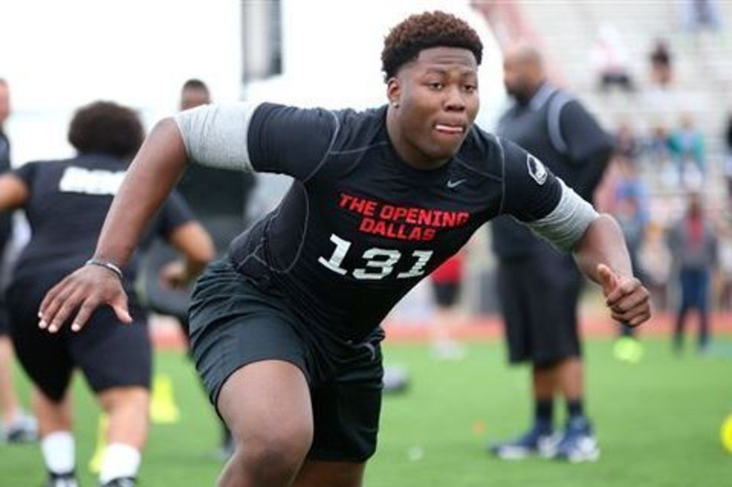 The Eyes of Texas should be on tackle Jean Delance at Saturday's Under Armor All-America Game.