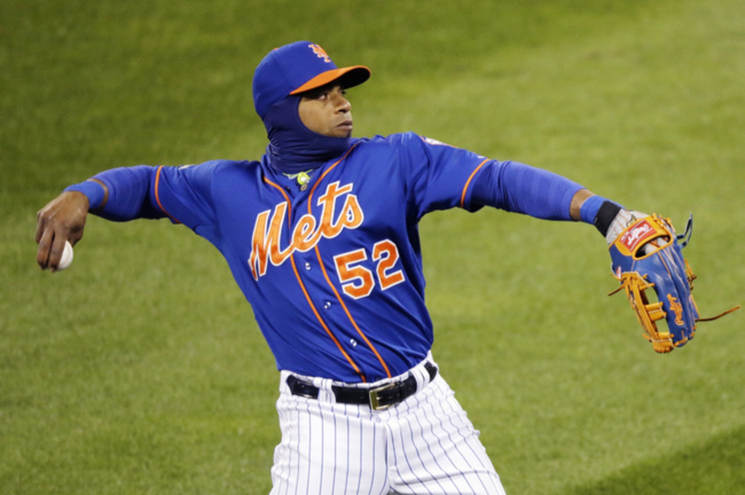 Yoenis Cespedes' arm can play anywhere in Chicago's outfield.