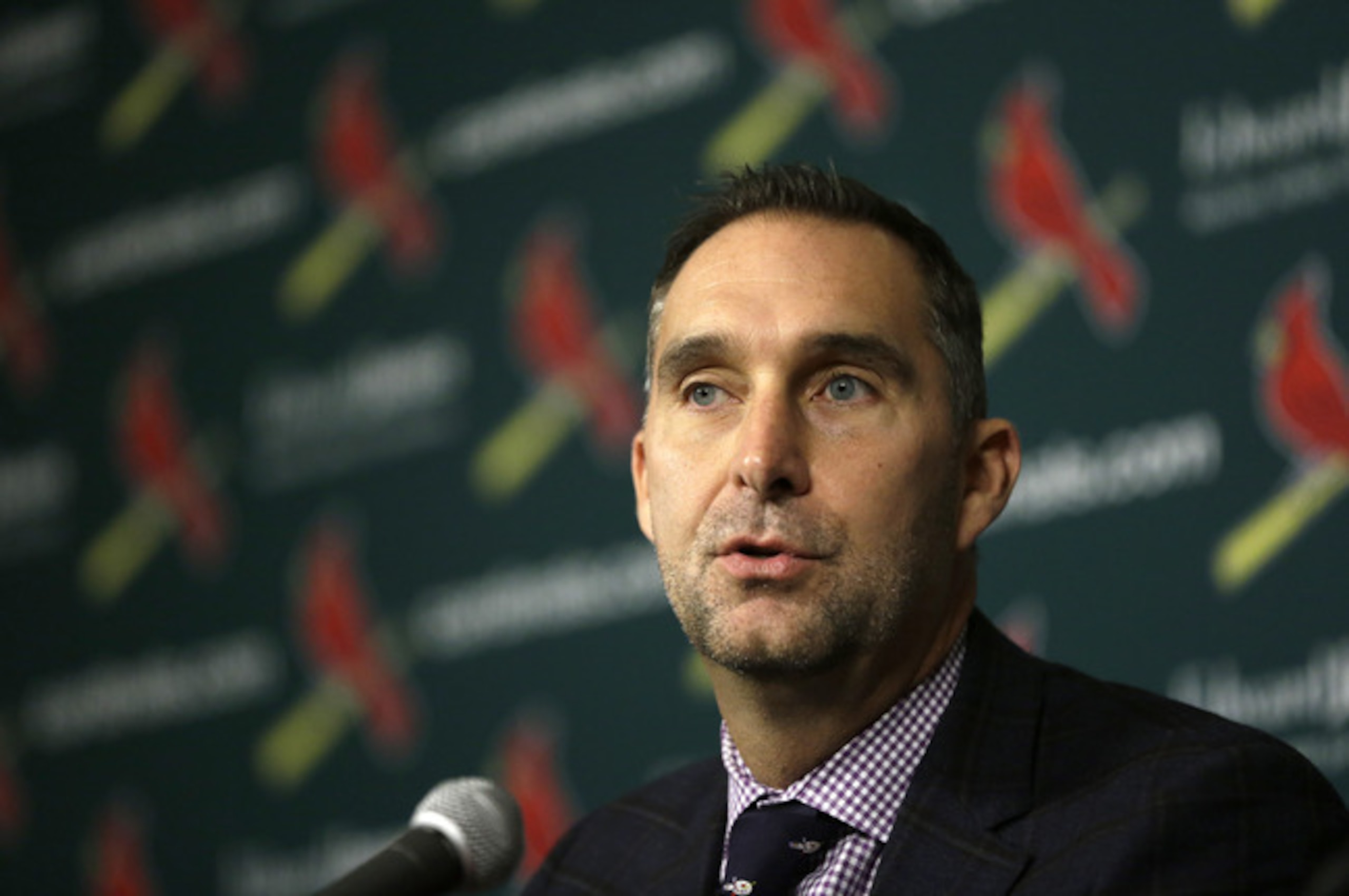 Cardinals GM John Mozeliak has been dealt a bit too much adversity this winter. Cardinals GM John Mozeliak has been dealt a bit too much adversity this winter.