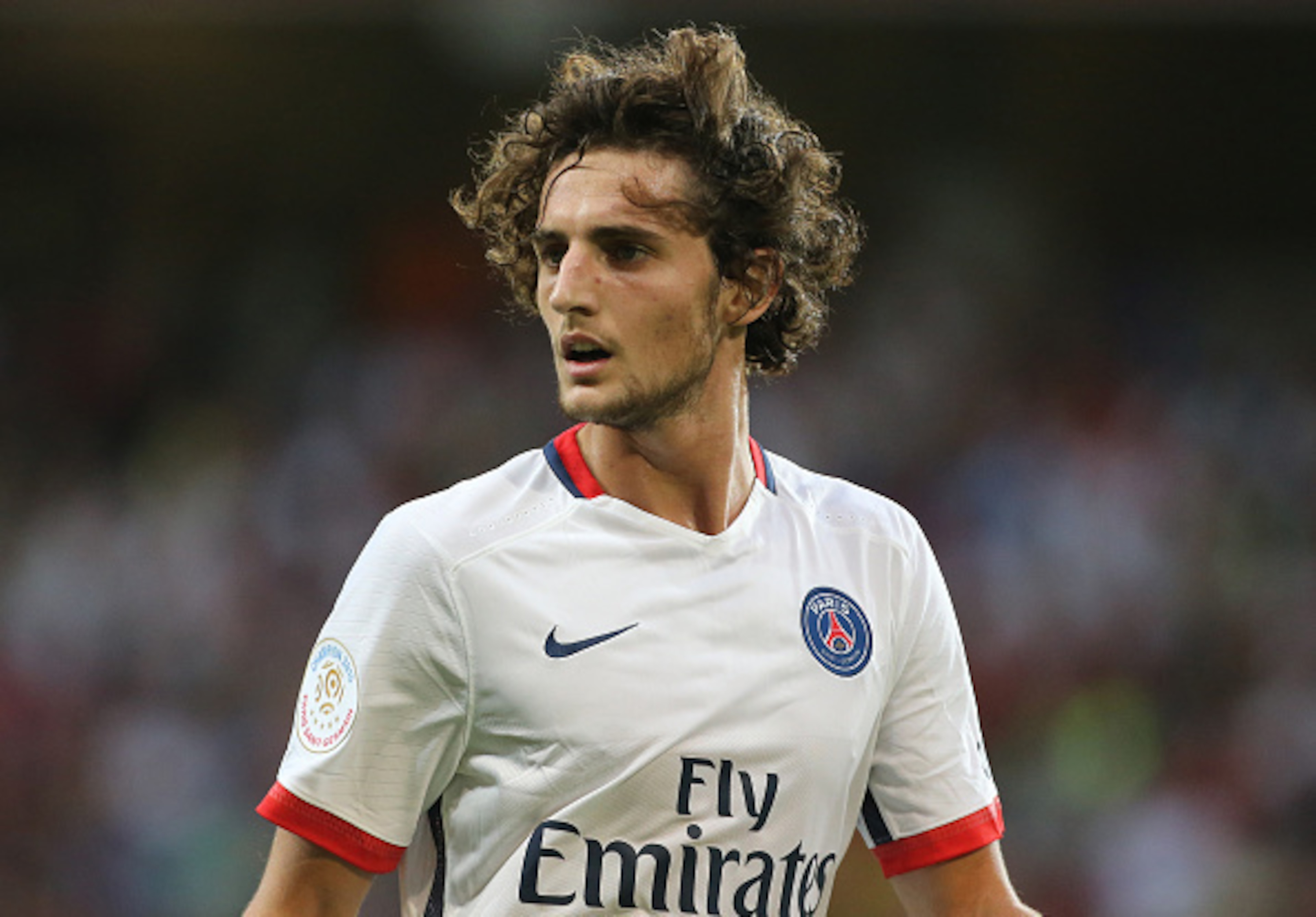 PSG midfielder Adrien Rabiot.