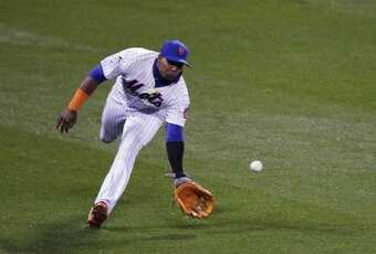 The Washington Nationals could plug Yoenis Cespedes in at center field between Jayson Werth and Bryce Harper.