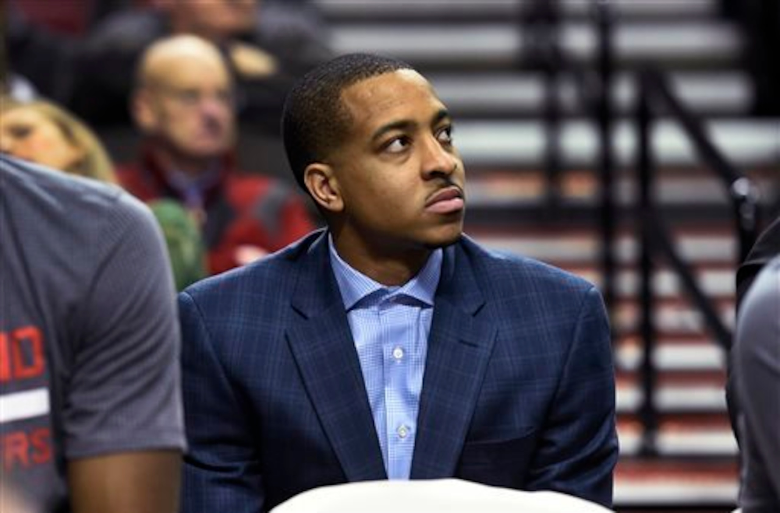 C.J. McCollum: "Inactive" and not jazzed about it. C.J. McCollum: "Inactive" and not jazzed about it.