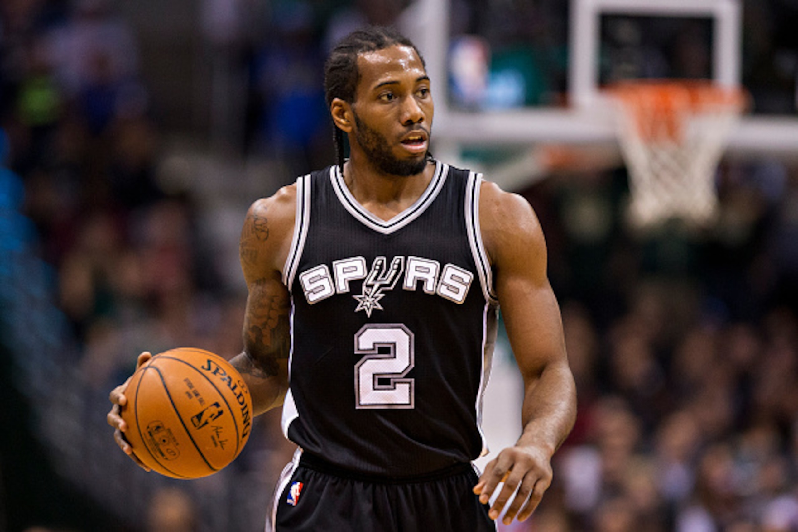 This is as animated as Kawhi Leonard gets. This is as animated as Kawhi Leonard gets.