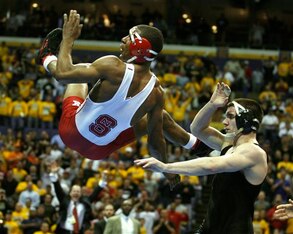 Caldwell at the 2009 NCAA Championships.