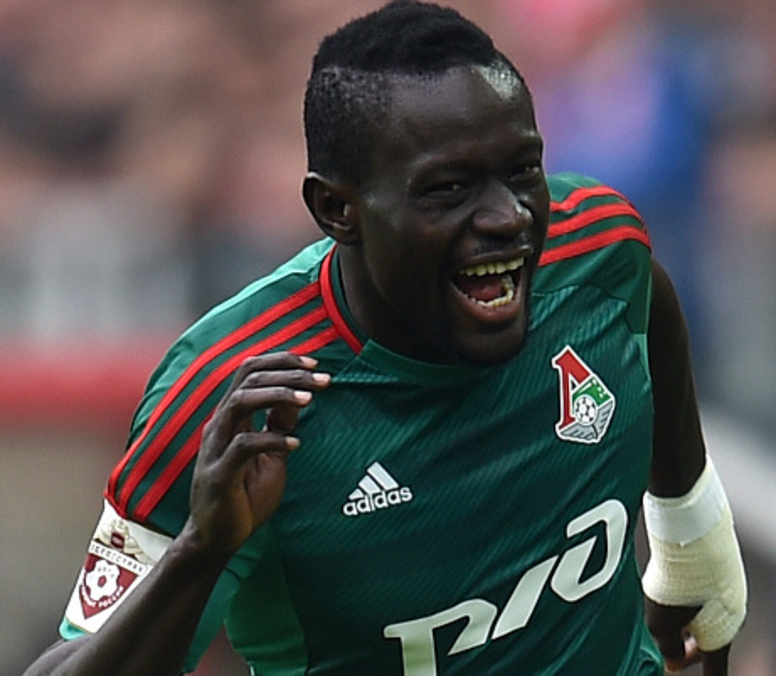 Lokomotiv Moscow's Oumar Niasse.